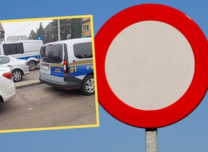 Zignorował znak B-1. Wszystko widziała straż miejska. Grozi mu więzienie