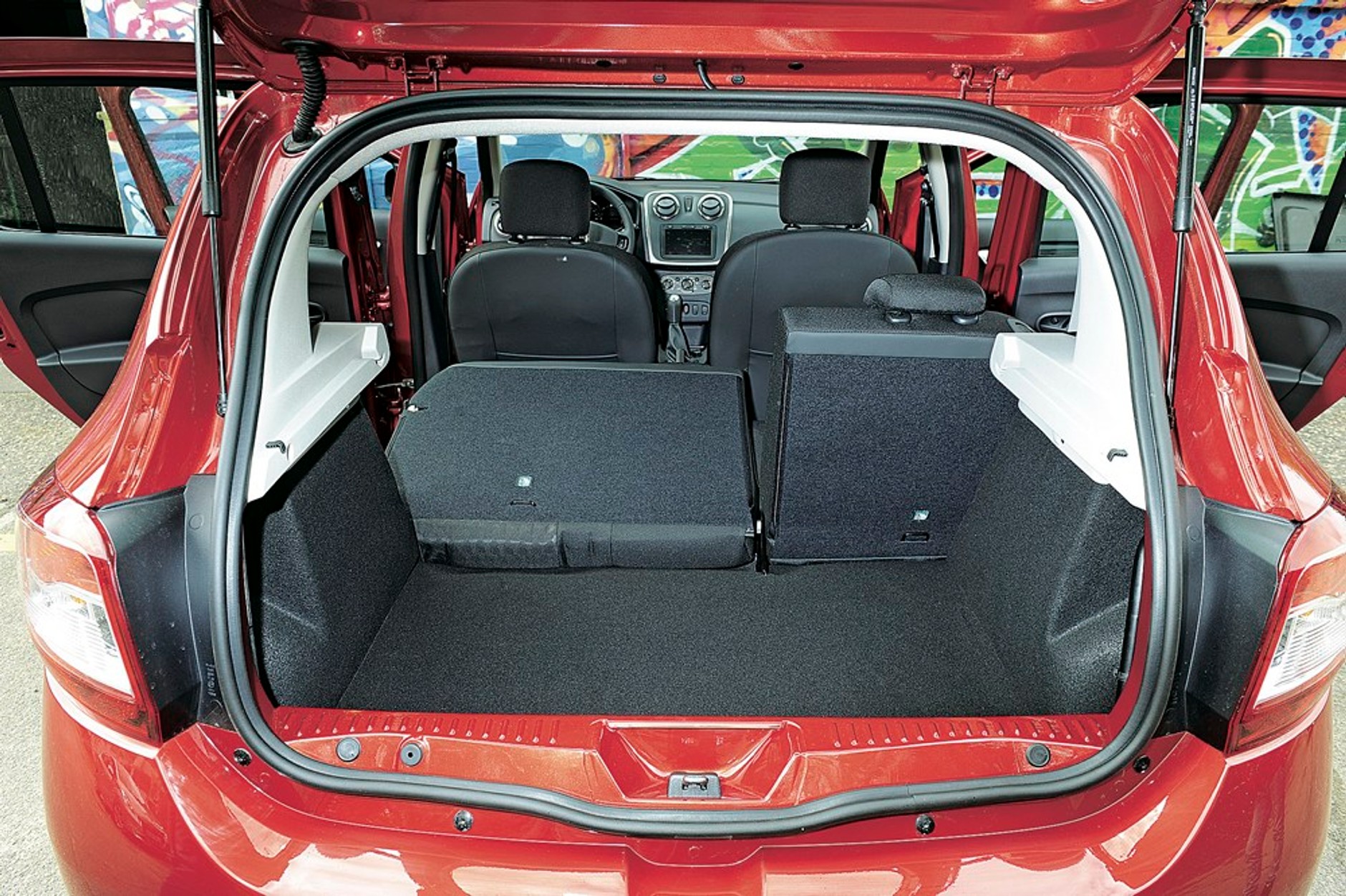Dacia Sandero, bagażnik