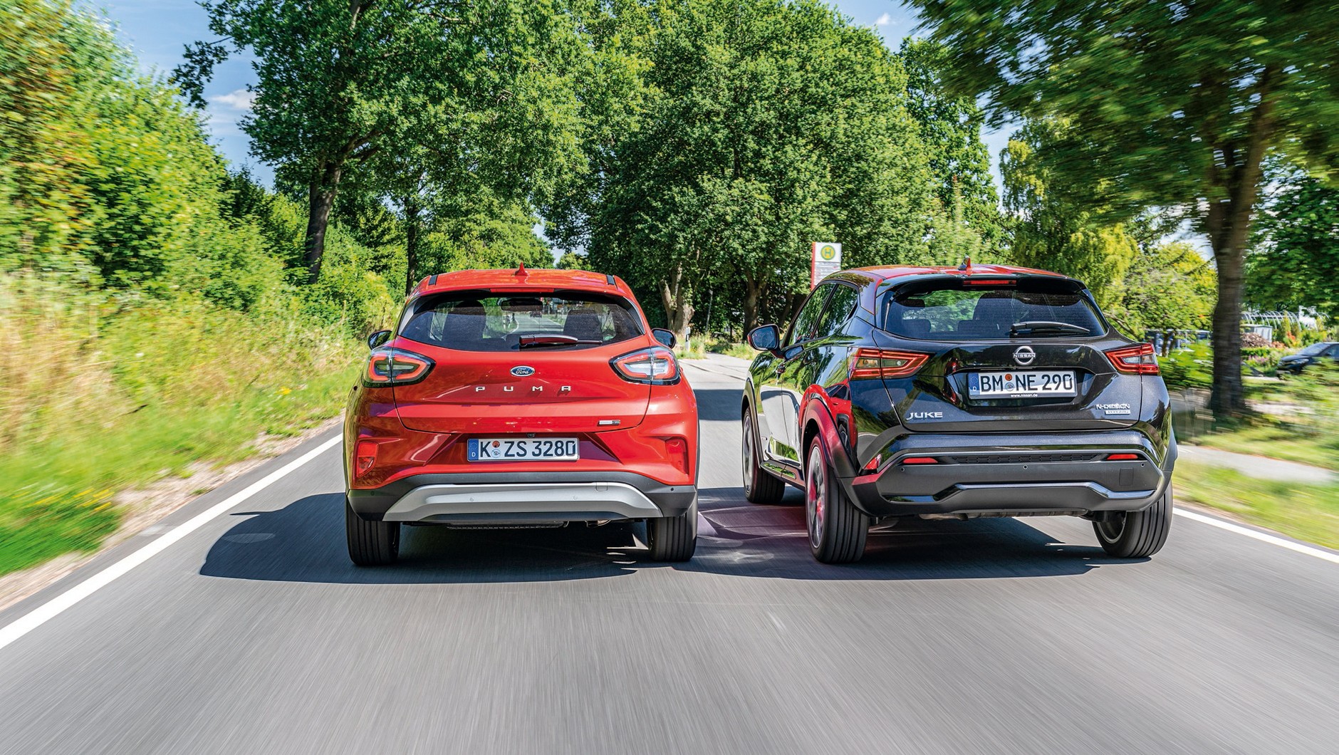 Nissan Juke i Ford Puma - porównanie