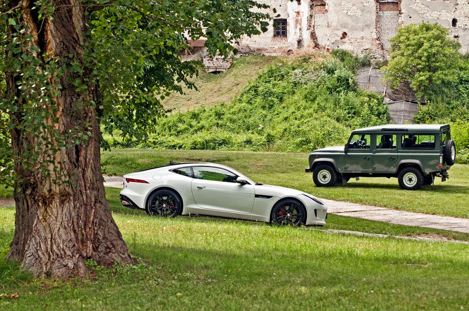 Garaż marzeń: Jaguar F-Type i Land Rover Defender - Brytyjscy łamacze serc