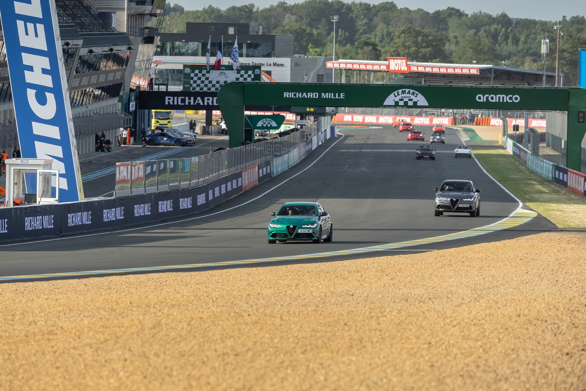 Alfa Romeo Quadrifoglio. Jazda w Le Mans