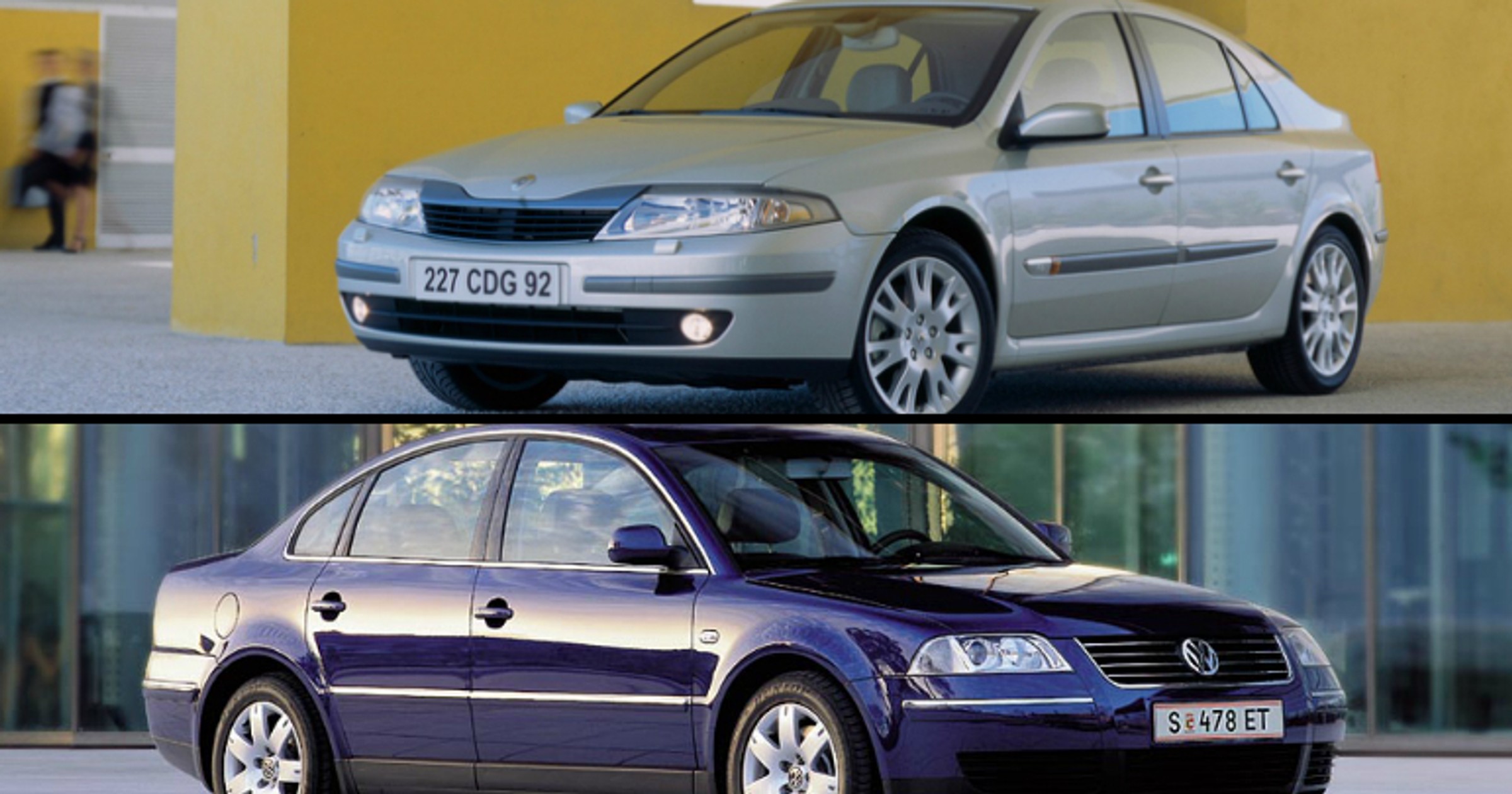 Volkswagen Passat B5 vs Renault Laguna II