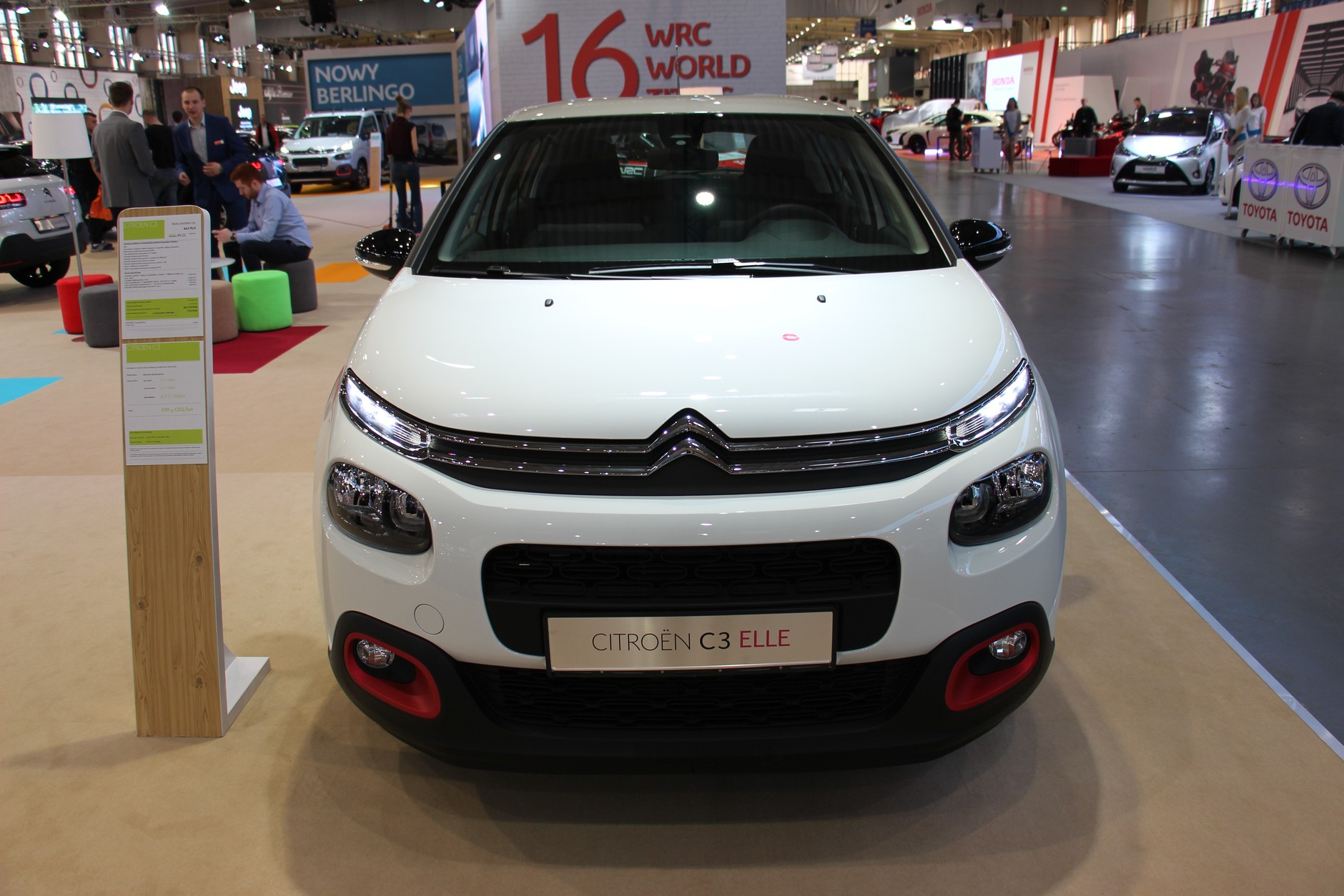 Citroen C3 Elle podczas Poznań Motor Show