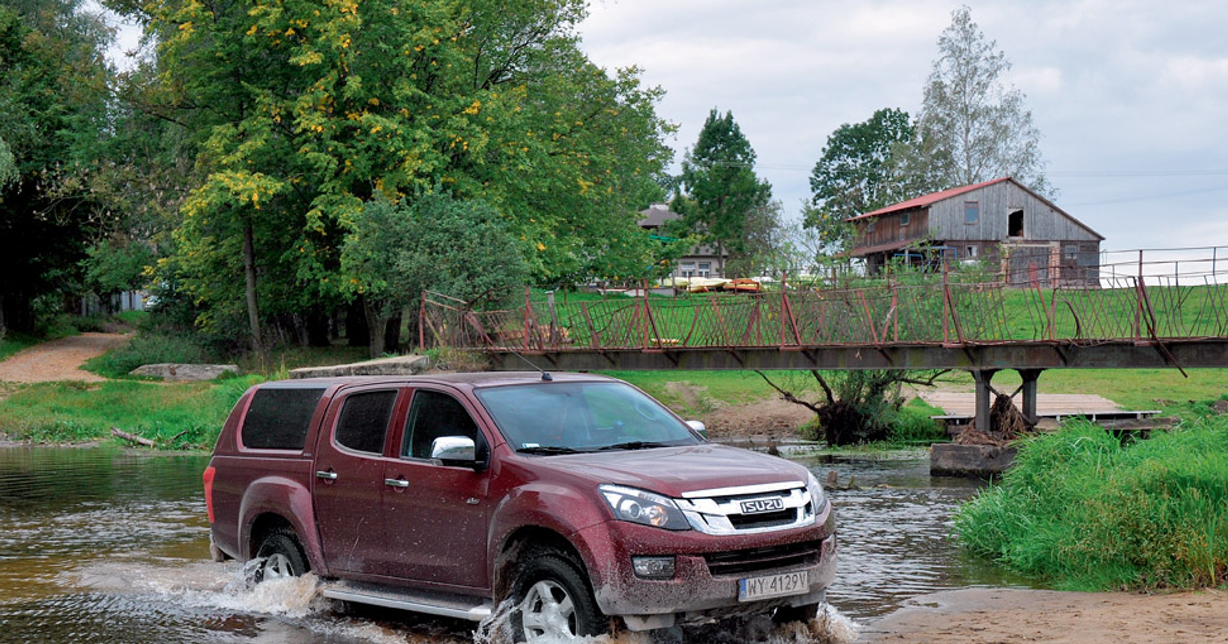 Isuzu D-Max między Liwcem a Bugiem: podróż w wiejskim klimacie