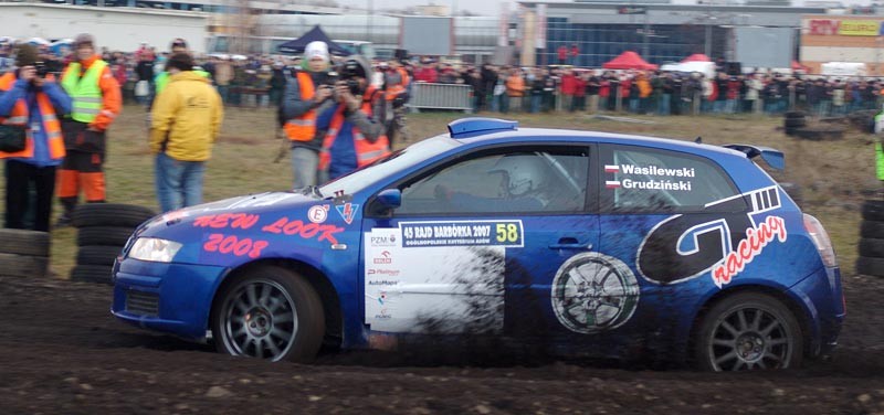 Rajd Barbórka 2007: Kuchar najszybszy na Bemowie (wyniki+foto1+wideo)
