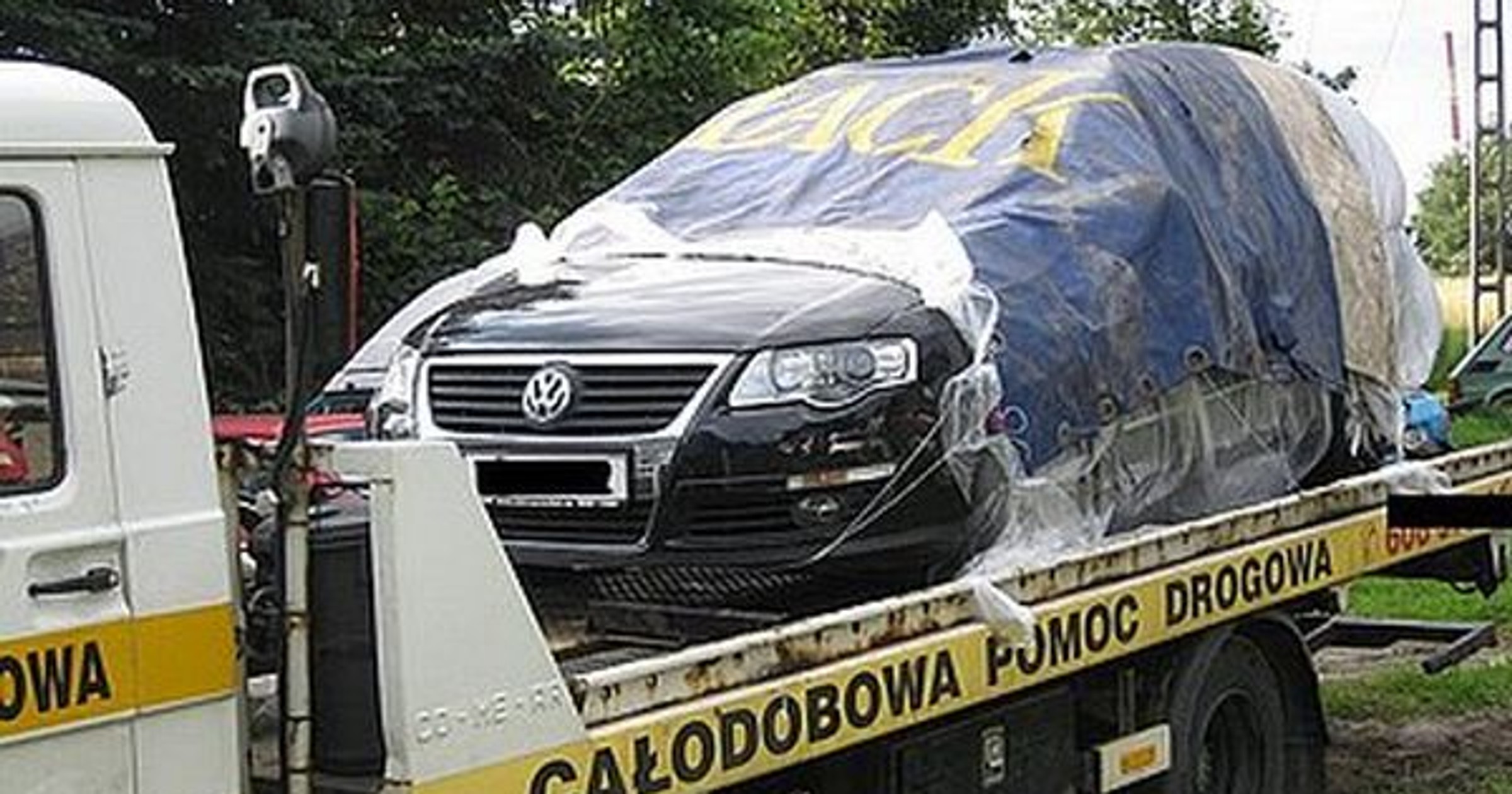 Kradziony Volkswagen Passat