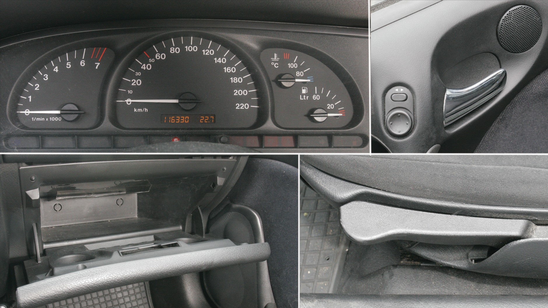 Opel Vectra B - wnętrze