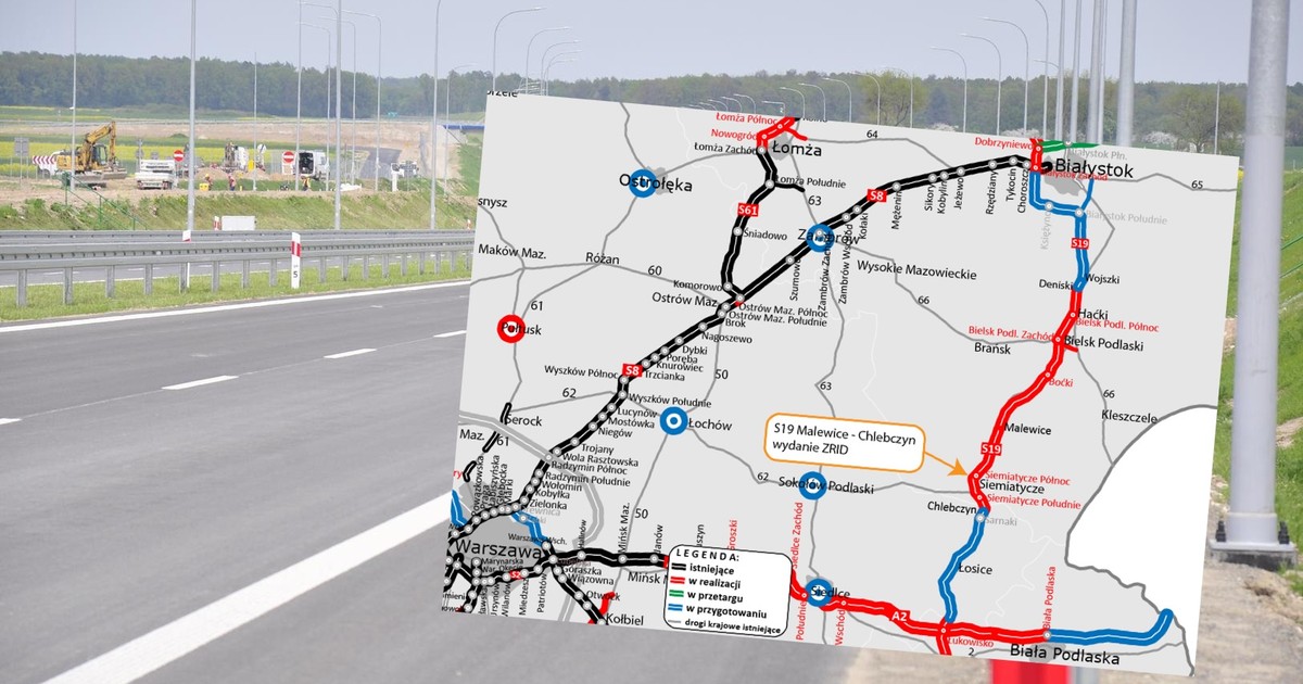 Można budować kolejne 25 km drogi S19