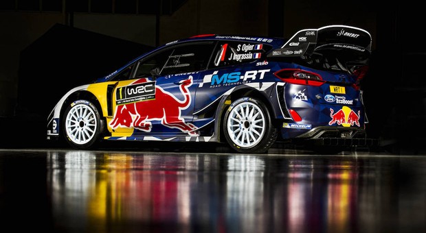 Ford Fiesta WRC załogi Ogier/Ingrassia gotowy do startu