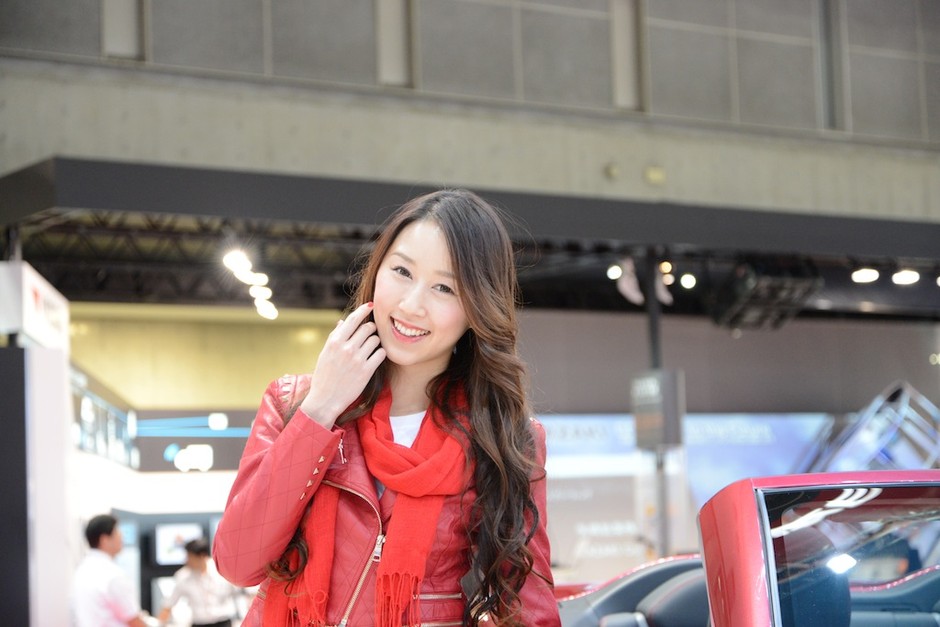 20 najpiękniejszych dziewczyn Tokyo Motor Show 2013