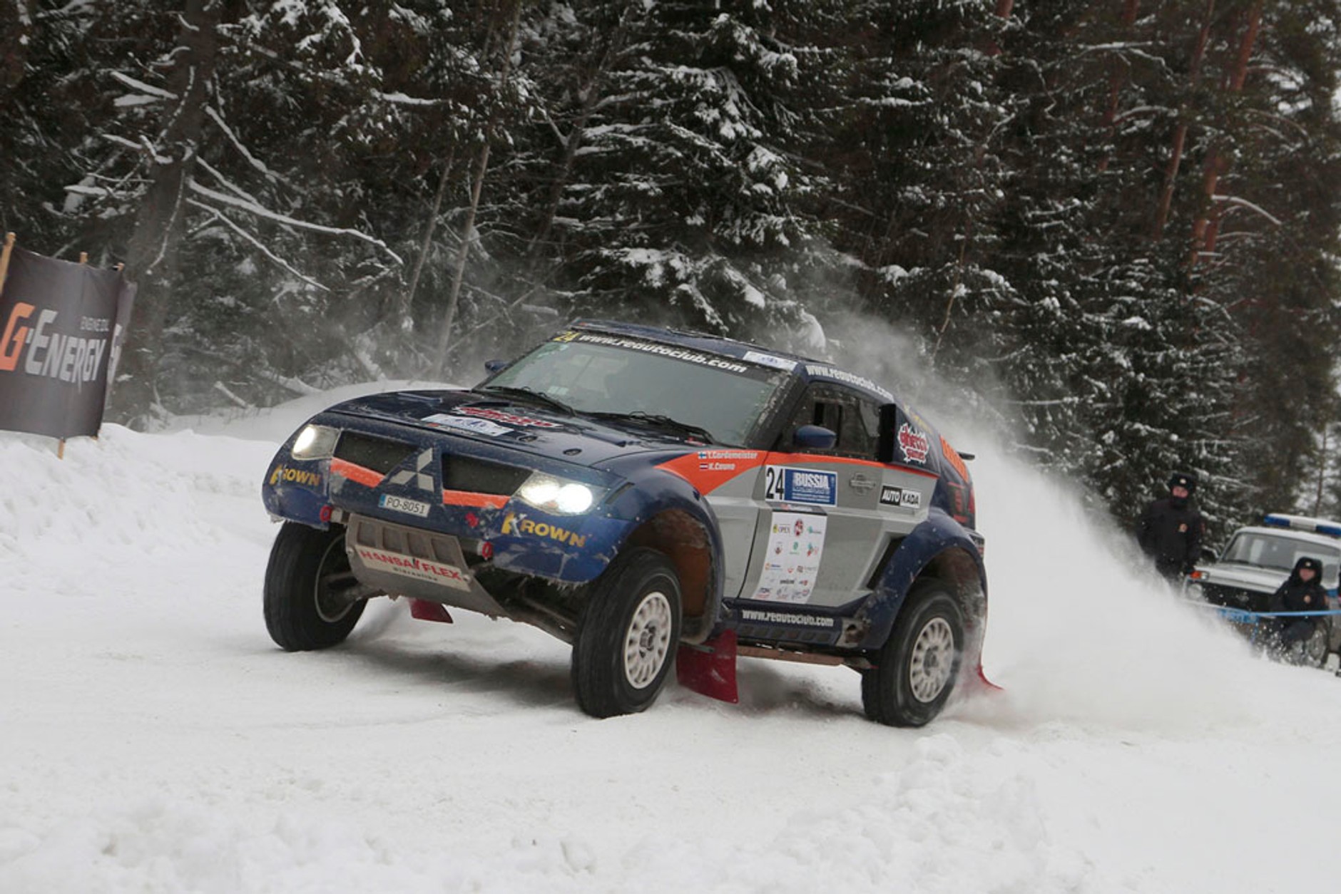 Baja Russia Northern Forest - rajd zimowy