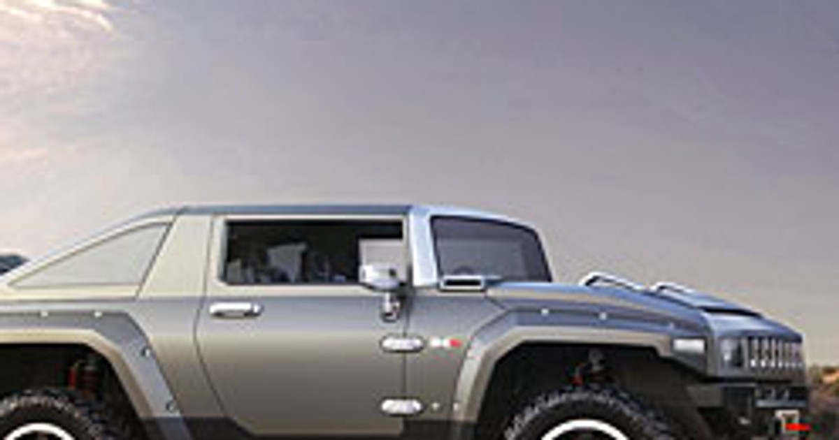Hummer HX Concept: czy pobije Wranglera?