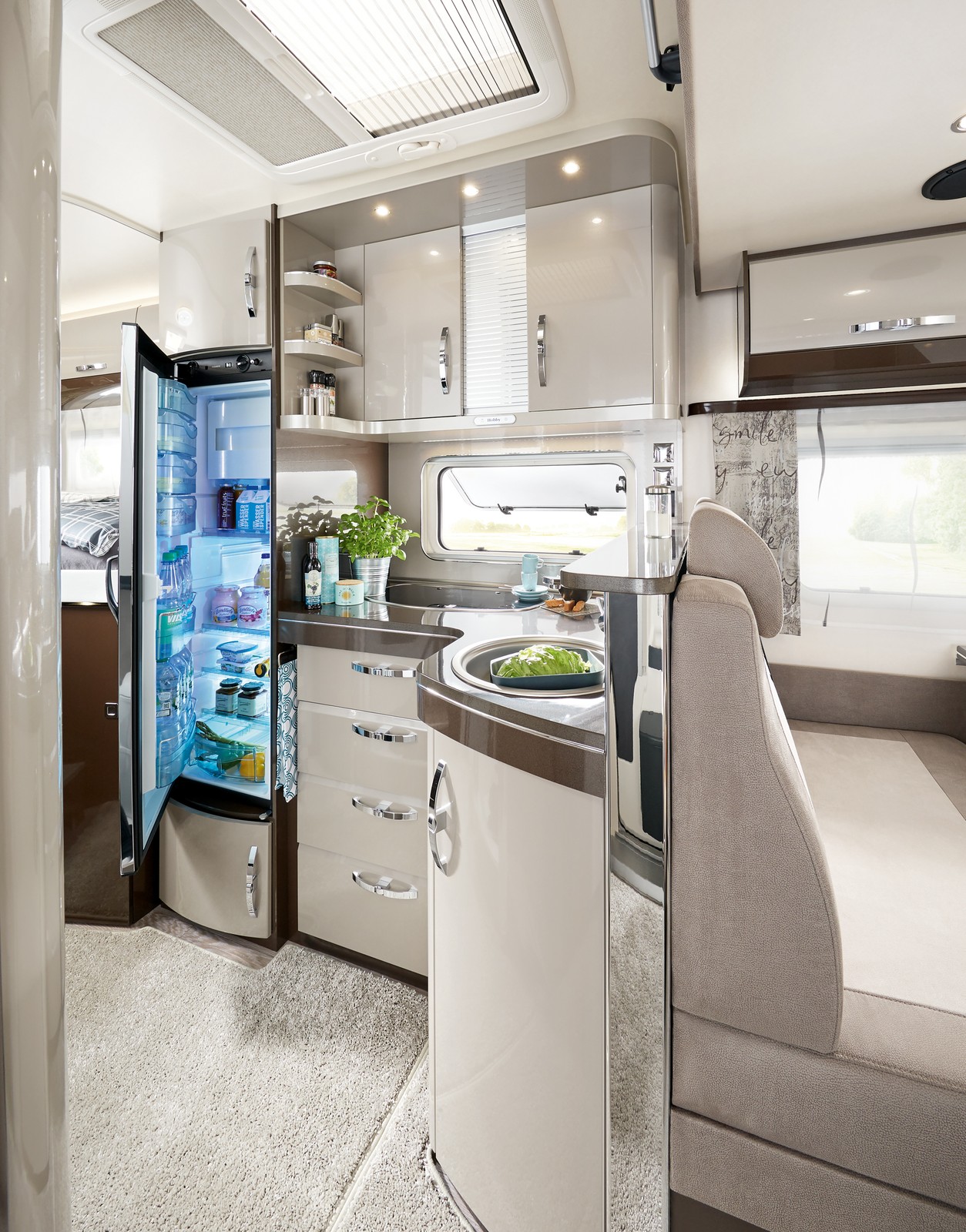 Hobby Optima Premium kuchnia