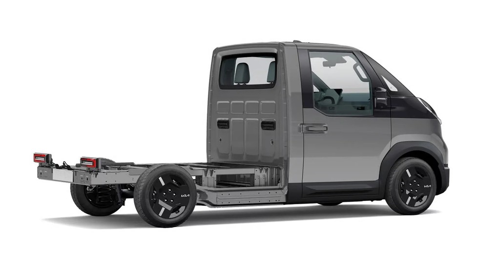 Kia PV5 w wersji do zabudowy (podwozie)