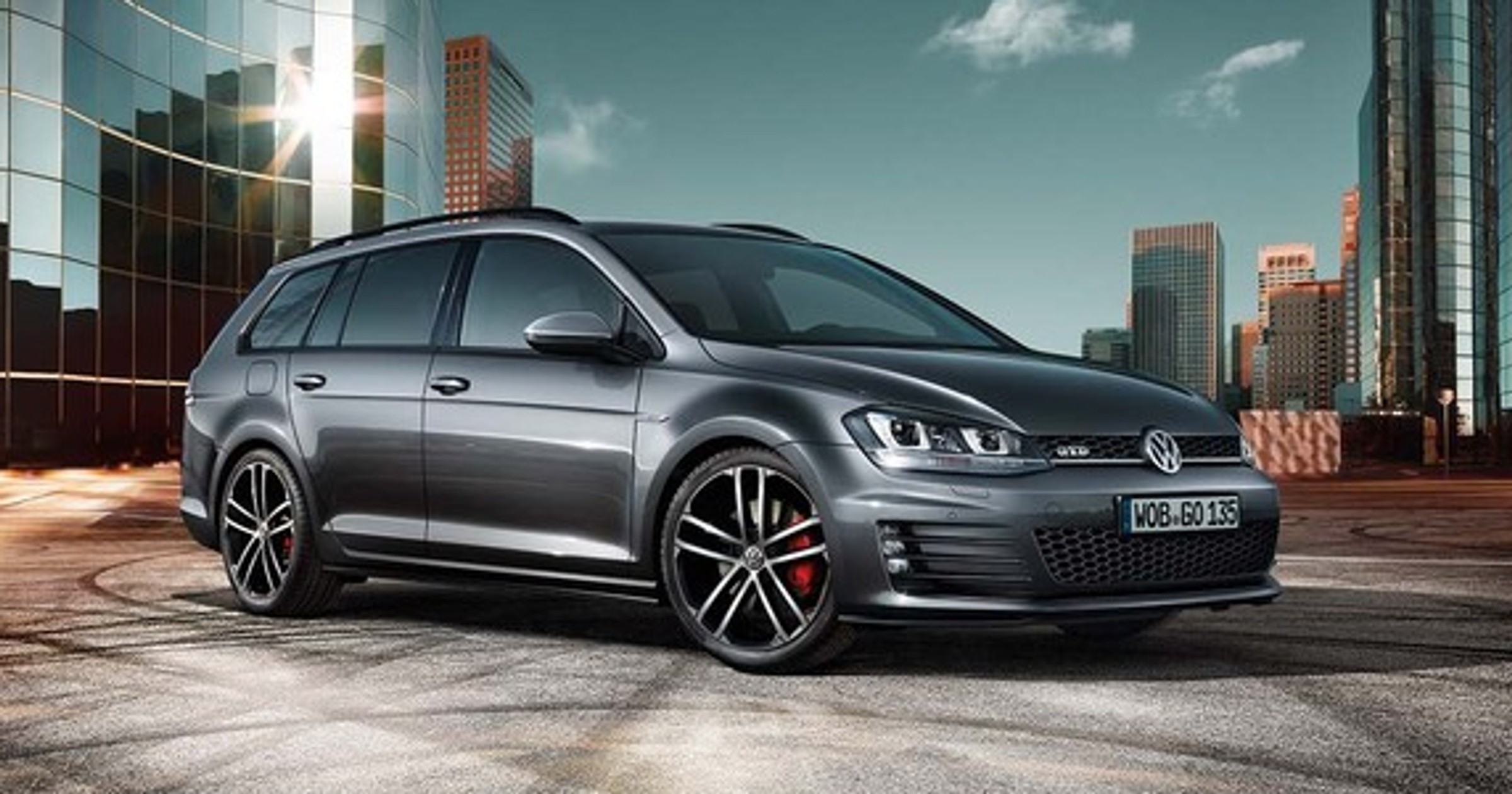 Genewa 2015  - Volkswagen Golf Variant GTD kombi na sportowo