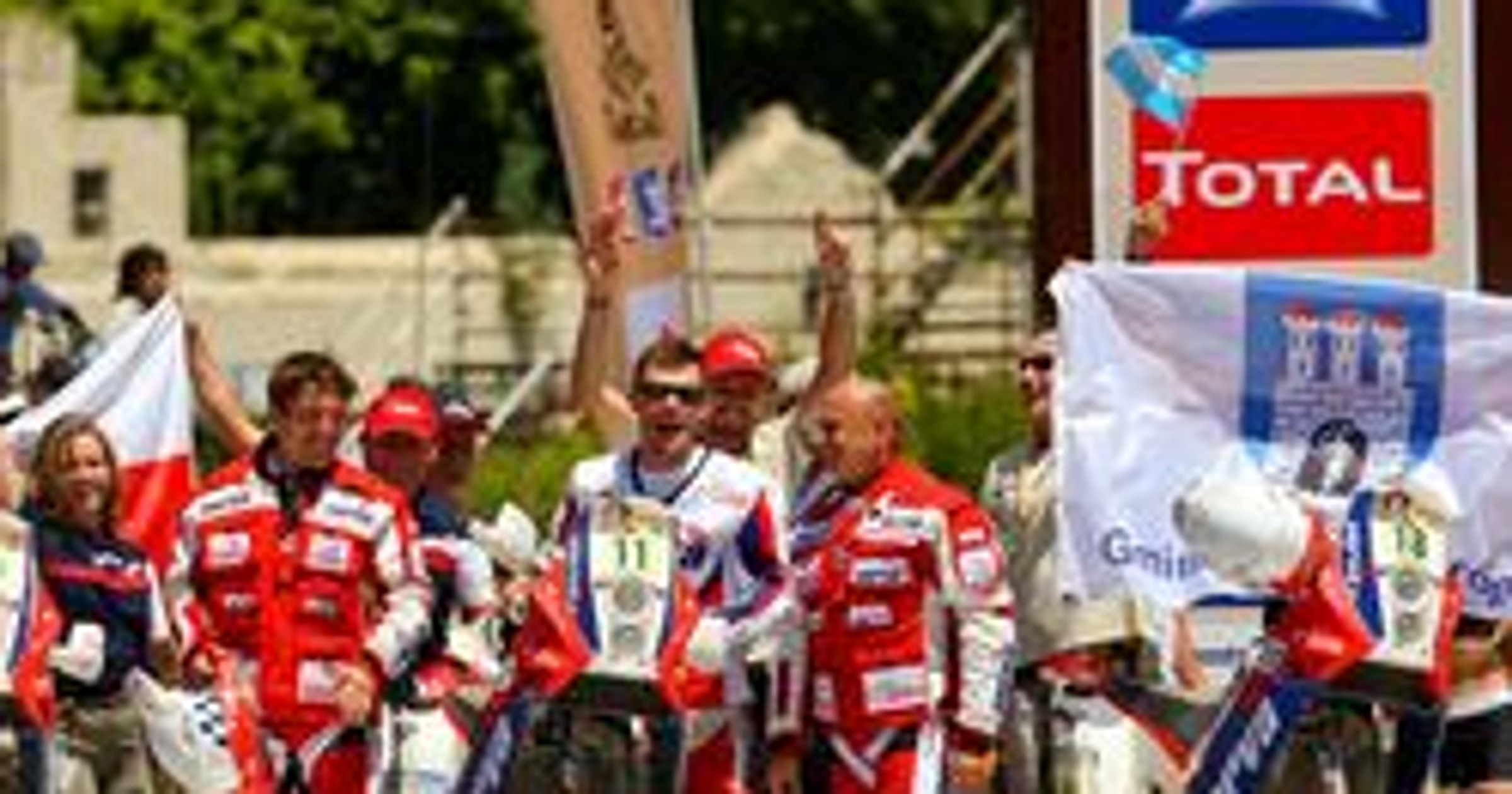 Rajd Dakar 2010: powitanie na Okęciu (19 i 21.01)