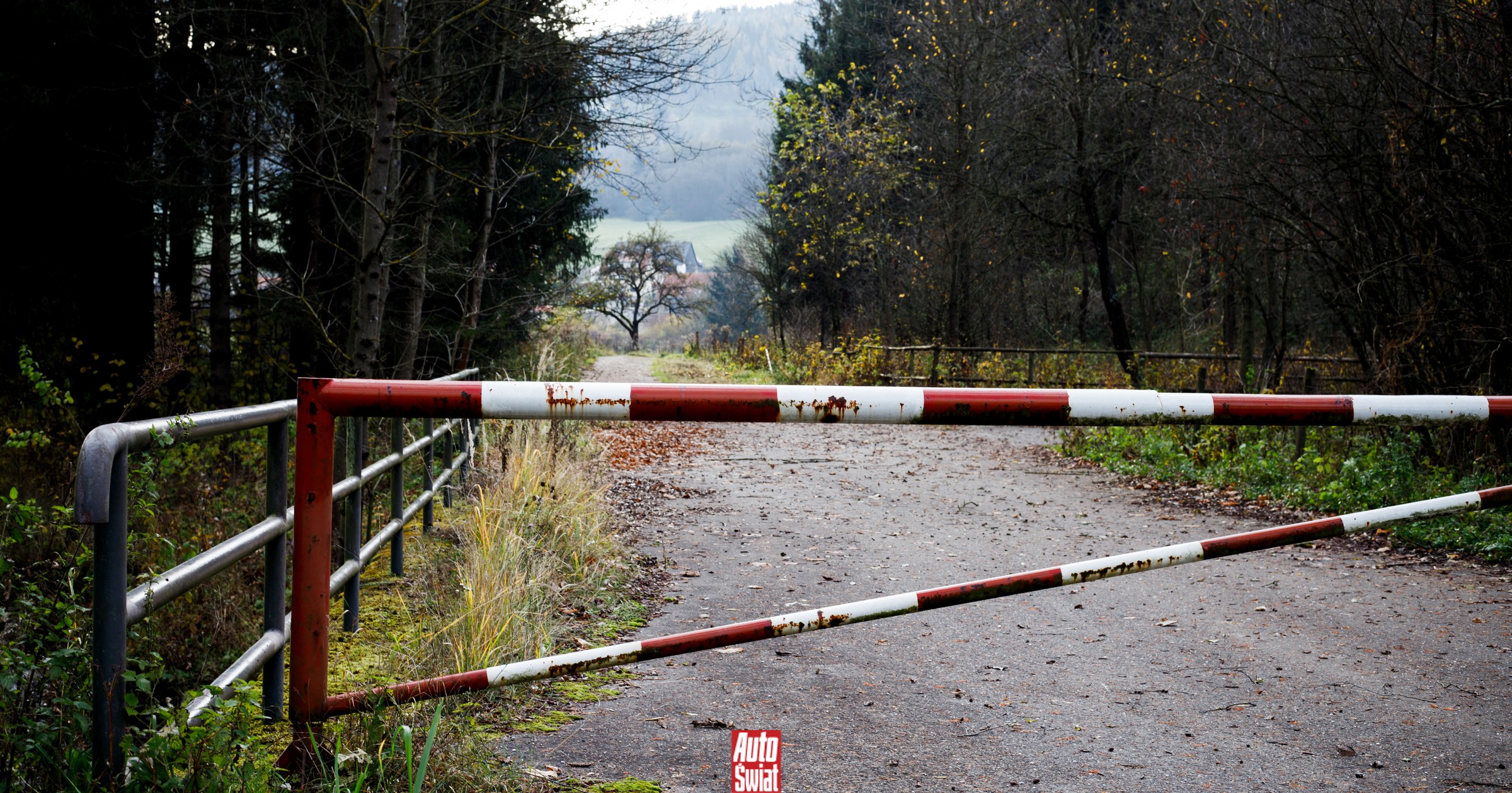 Parkowanie przy szlabanie do lasu. Jaki mandat za to grozi?