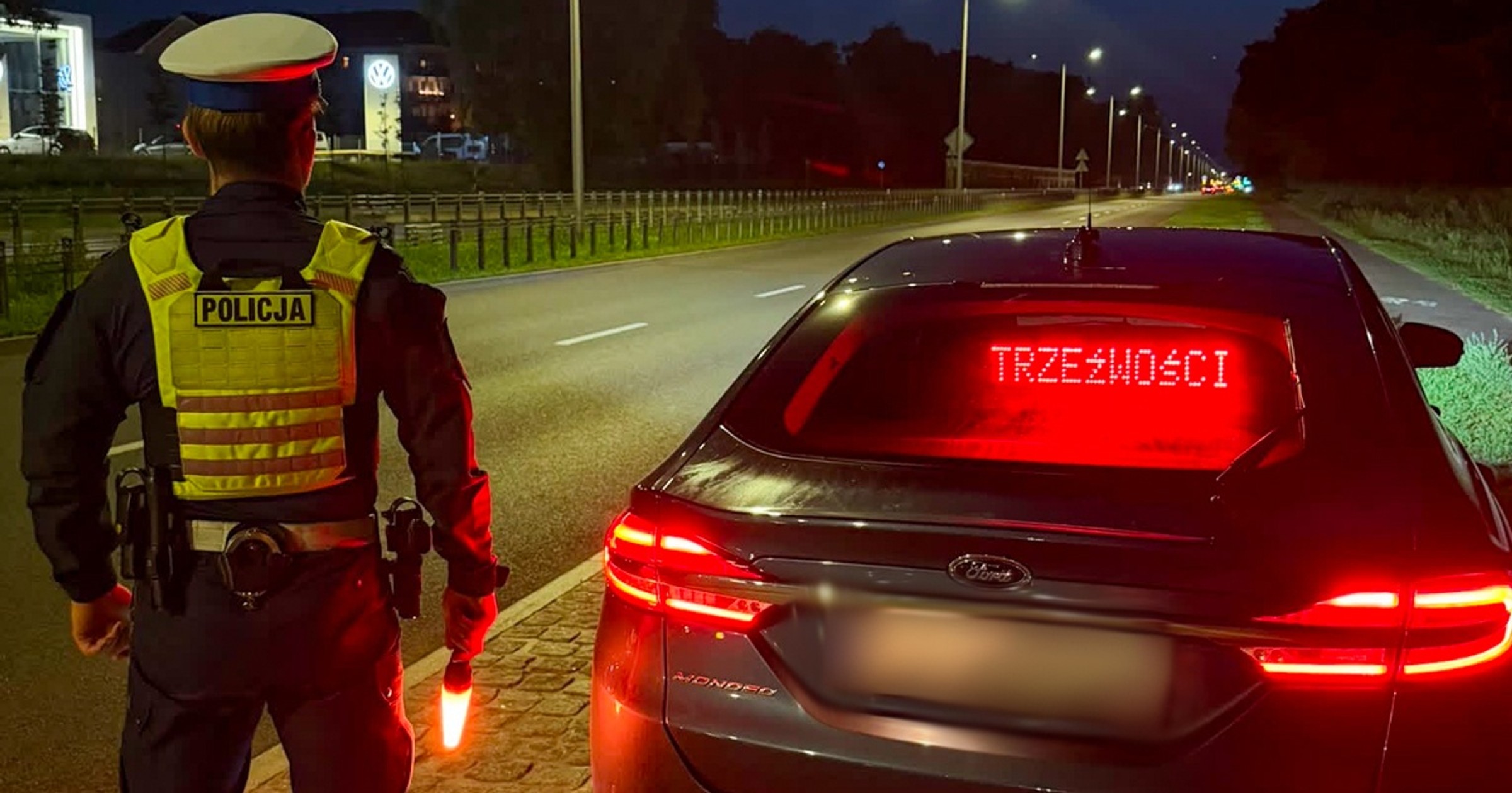 Policyjna z akcją "Trzeźwy wieczór"