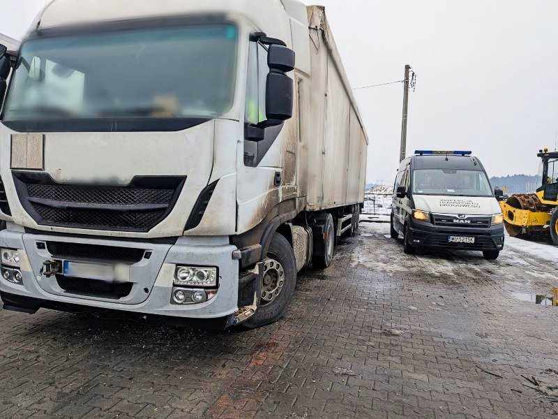 Kontrola inspektorów kujawsko-pomorskiej ITD