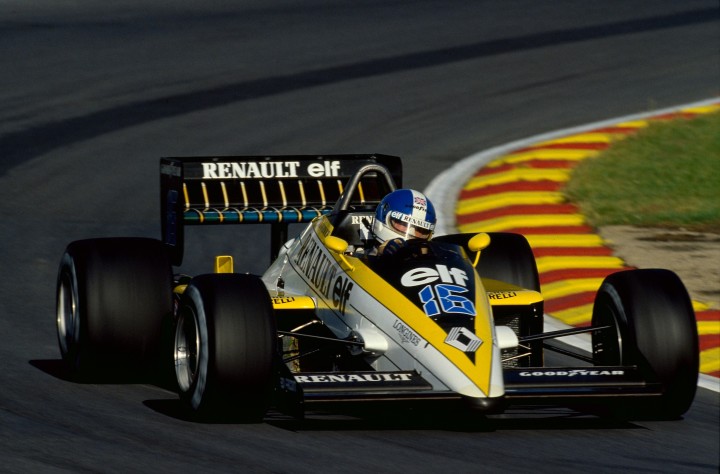 Bolidy Formuły 1 Renault podczas Classic Days