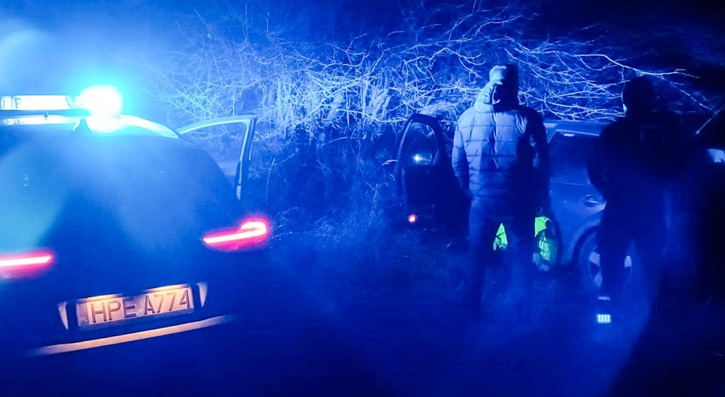 Pijany kierowca zakończył jazdę w krzakach