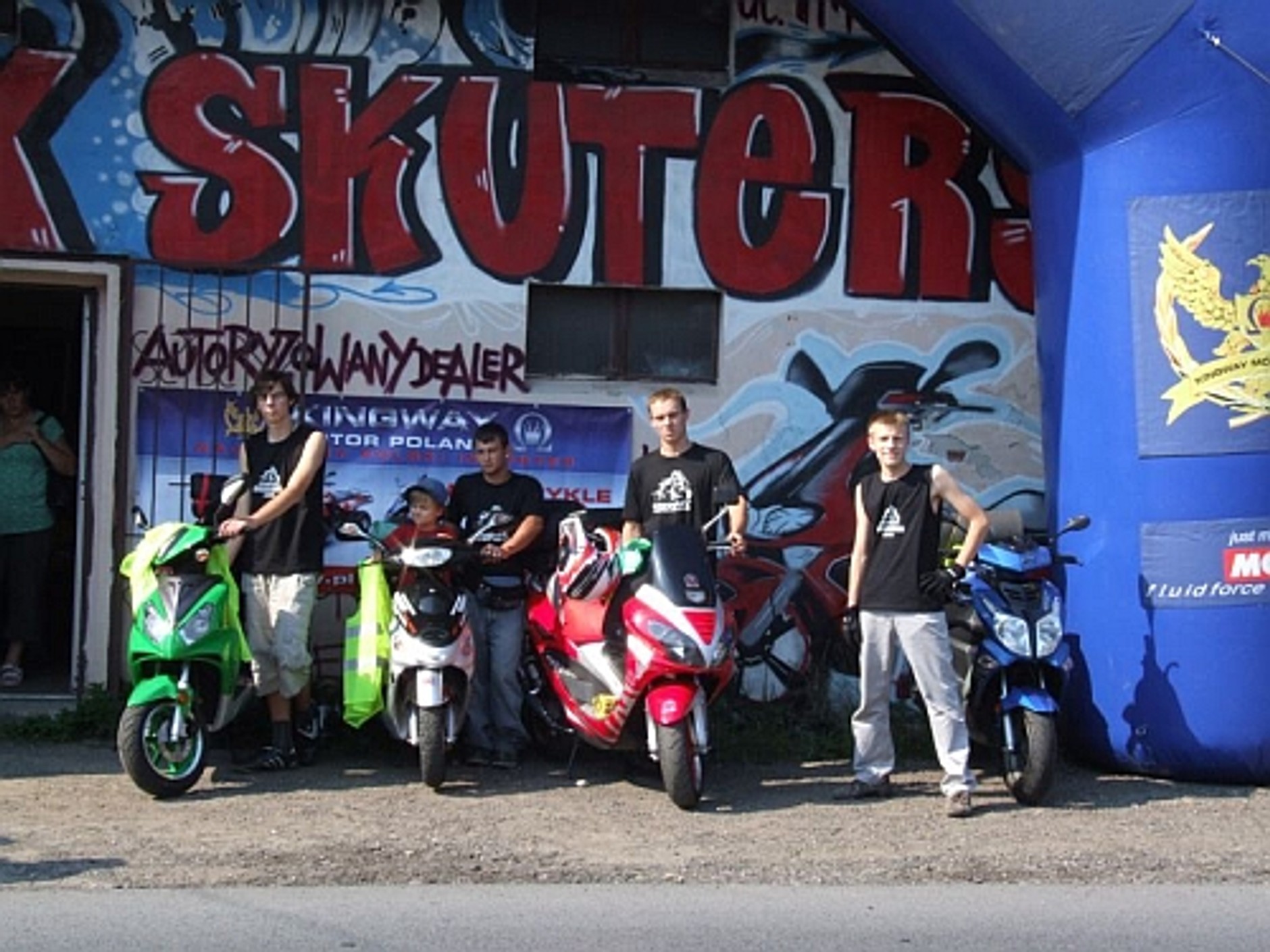 Wyprawa chińskim skuterem dookoła Polski