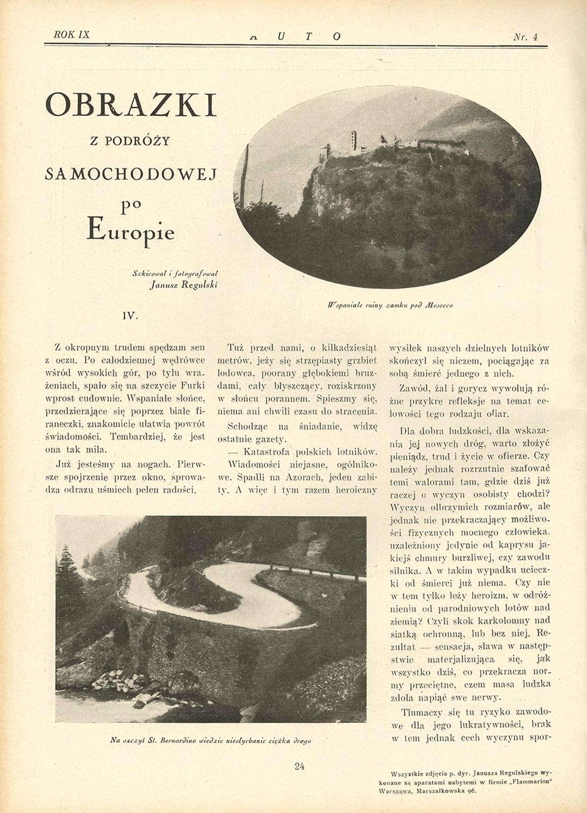 Relacja z podróży po Europie