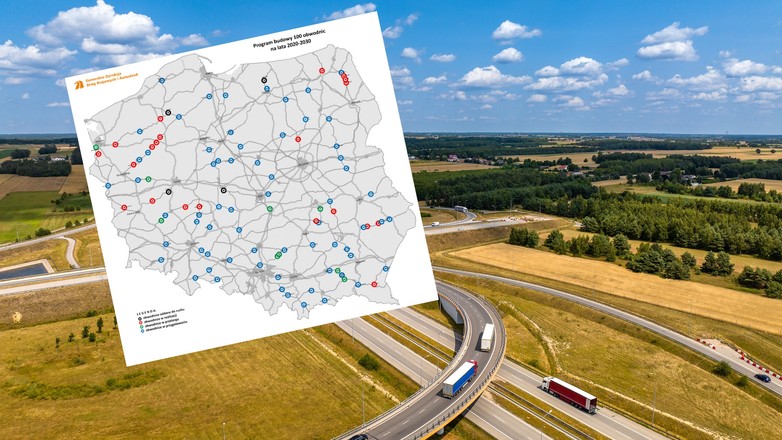 Program 100 obwodnic stan na październik 2024