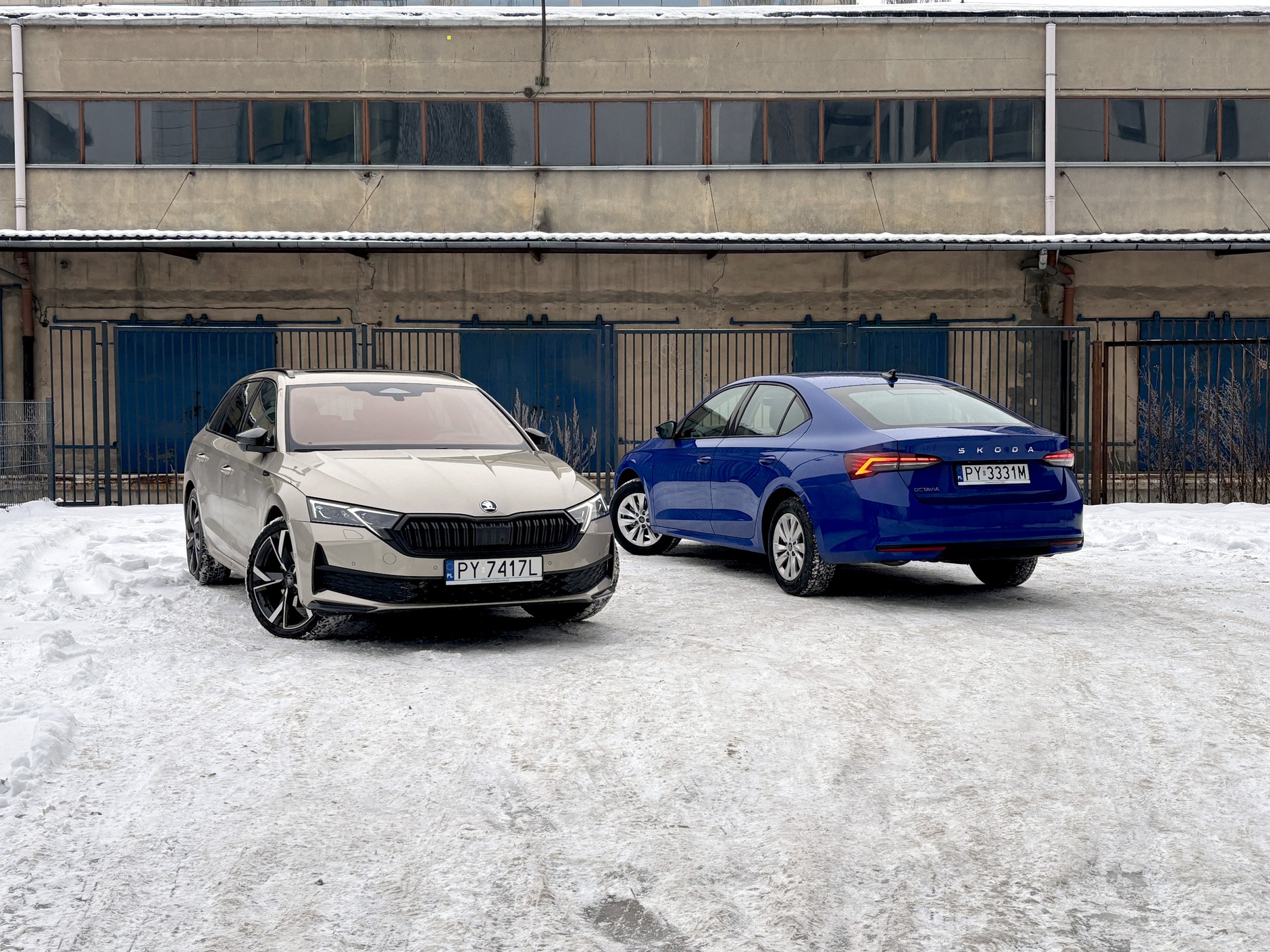 Skoda Octavia Combi Sportline i Skoda Octavia Liftback Essence