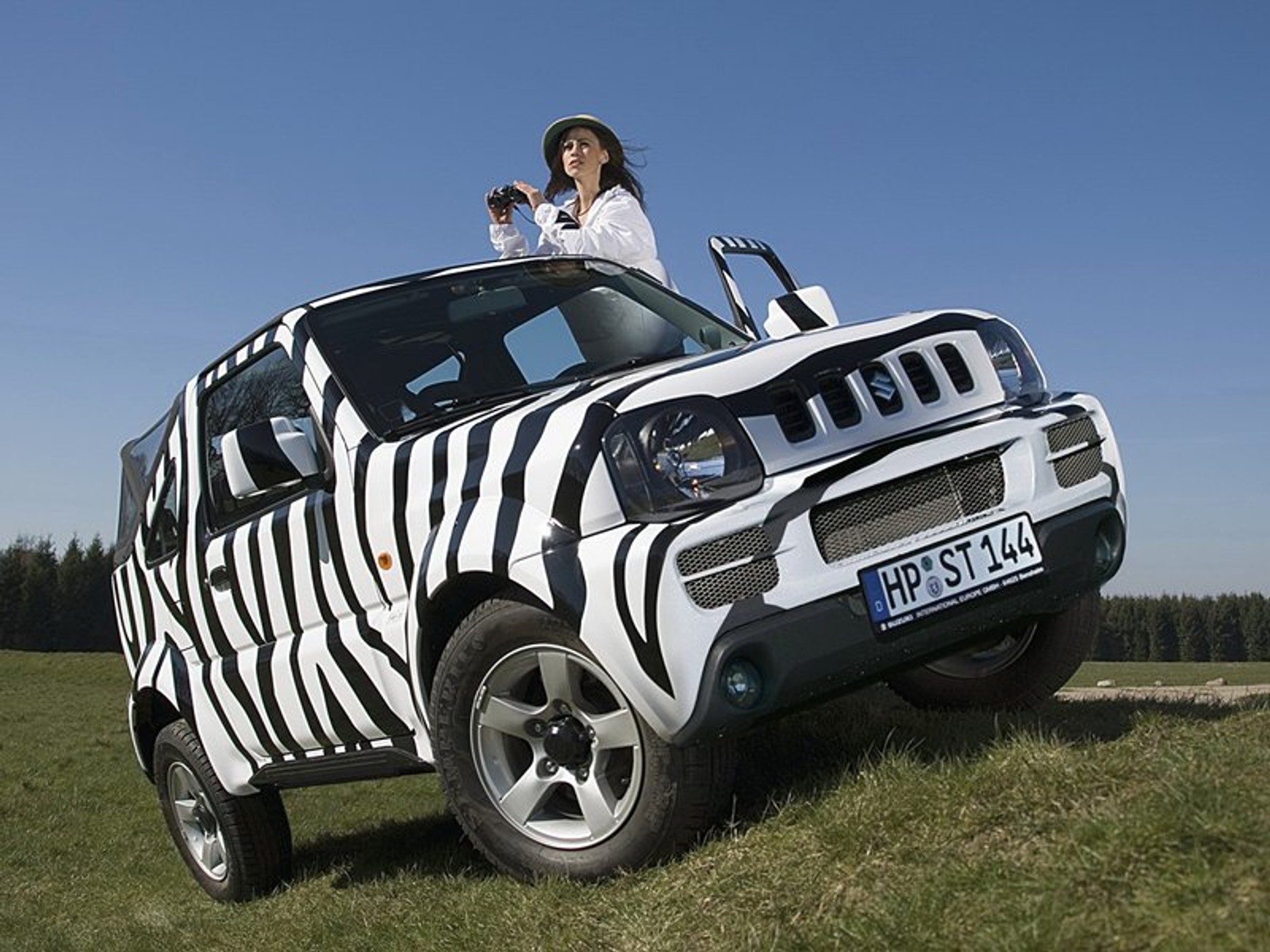 Suzuki Jimny – zebra to czy wojak