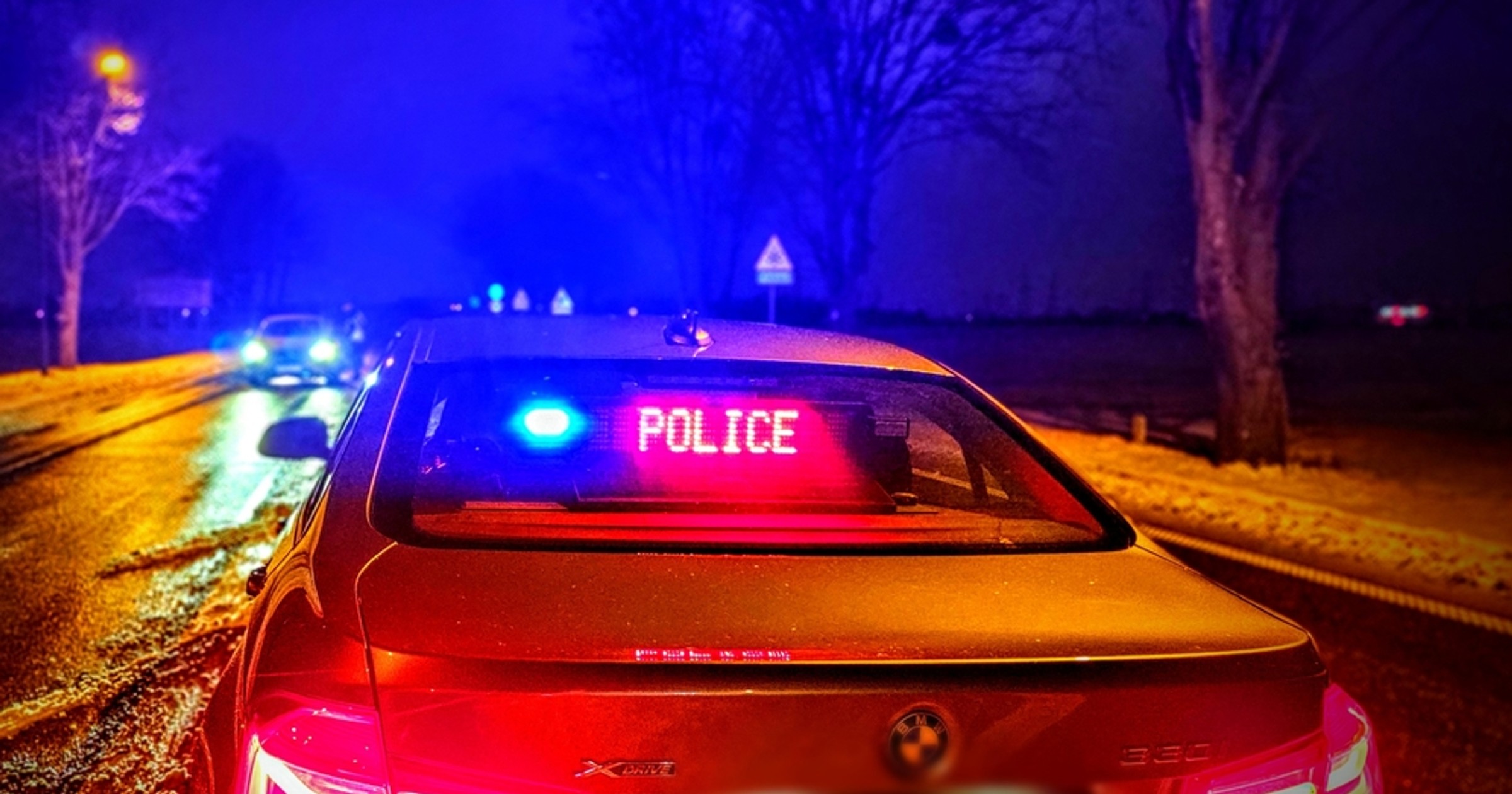 Zauważyła to policjantka po służbie. Kierowca dokończył w aucie