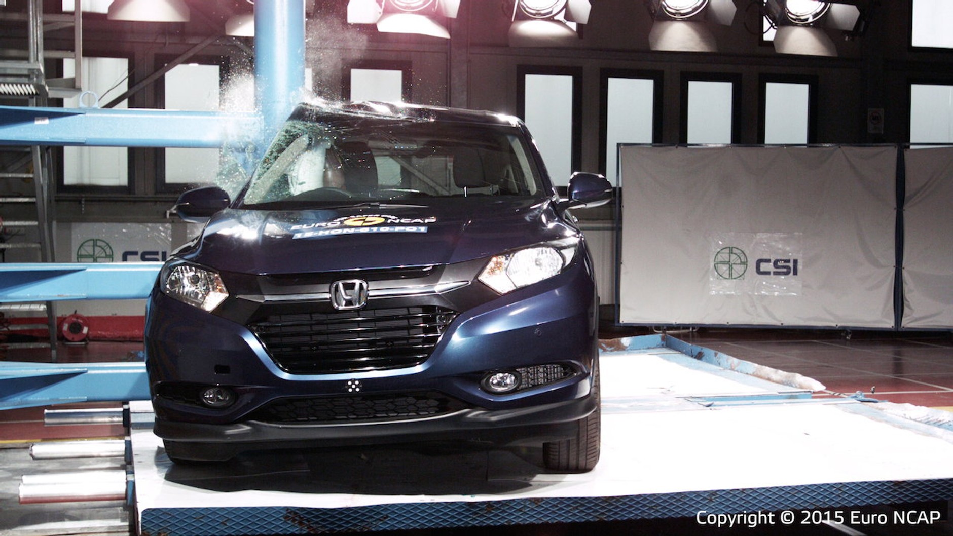 Honda HR-V - test zderzeniowy