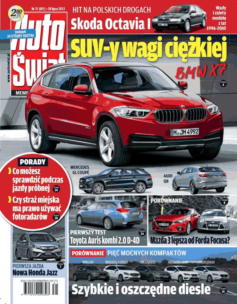 Auto Świat 31/2013 – polecamy!