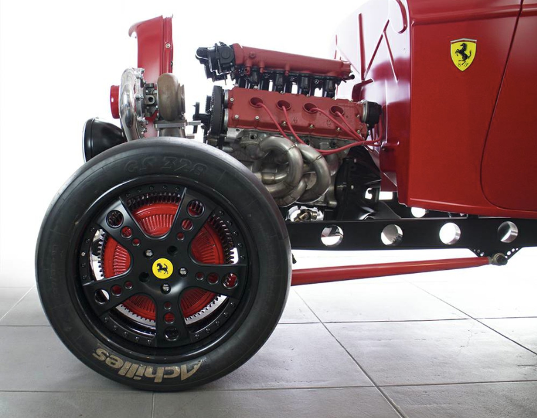 Hot rod Ferrari Turbo