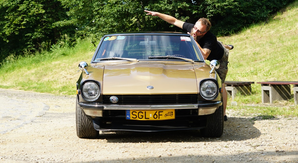 Datsun 240Z Łukasza ze Śląska - prezent na święta