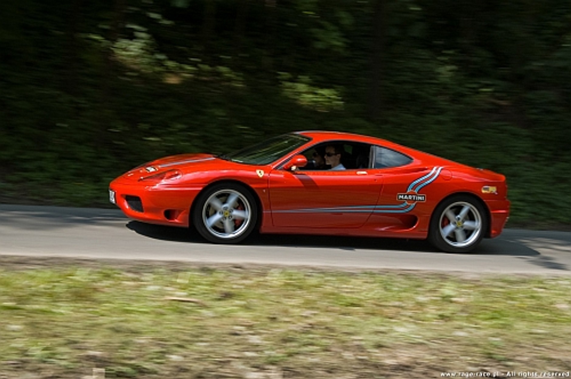 Ferrari w wyścigu Rage Race 2008