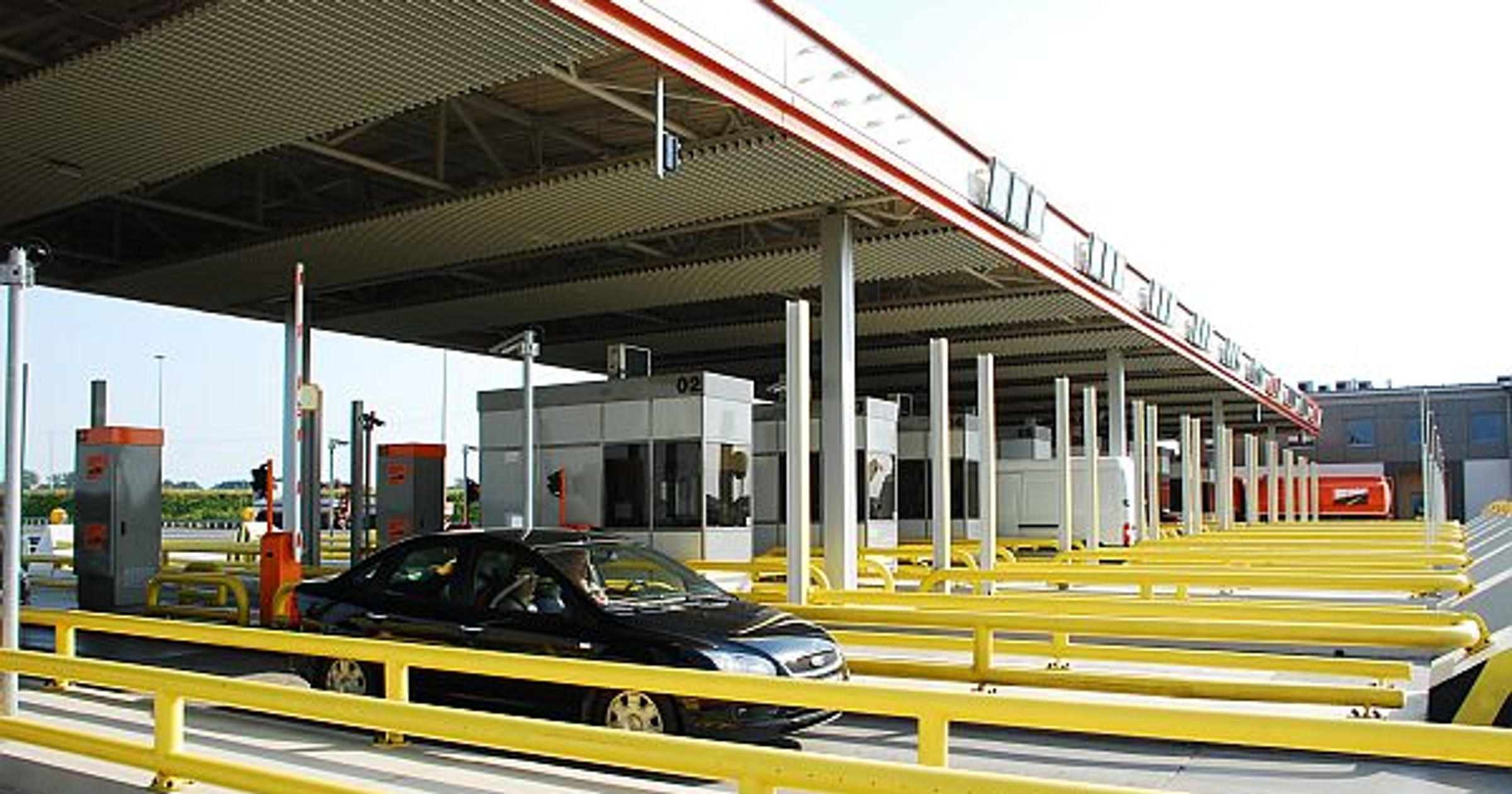 Bramki na autostradzie A4