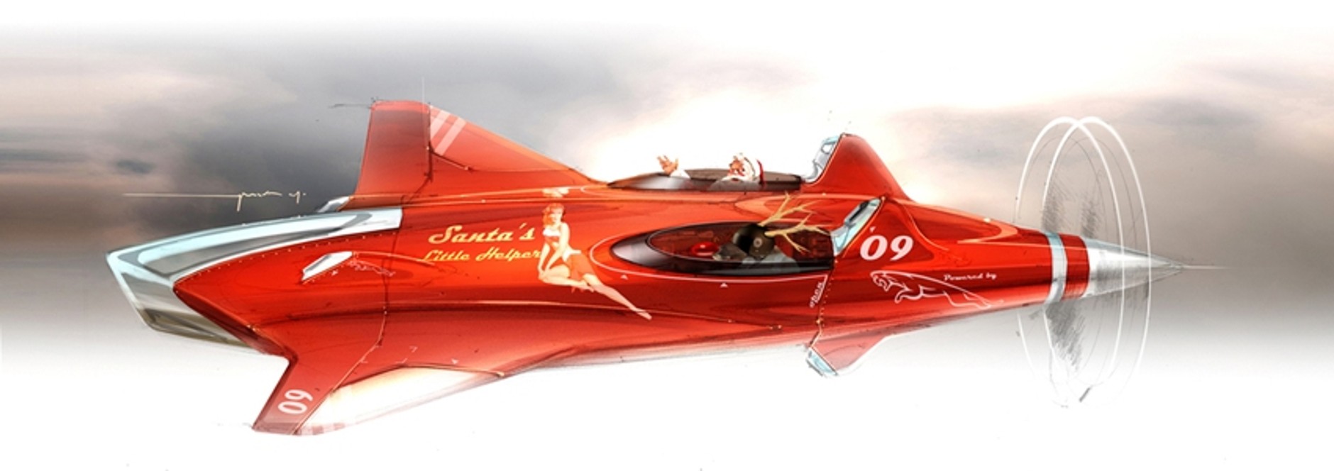 Land Rover i Jaguar zaprojektowały sanie dla św. Mikołaja