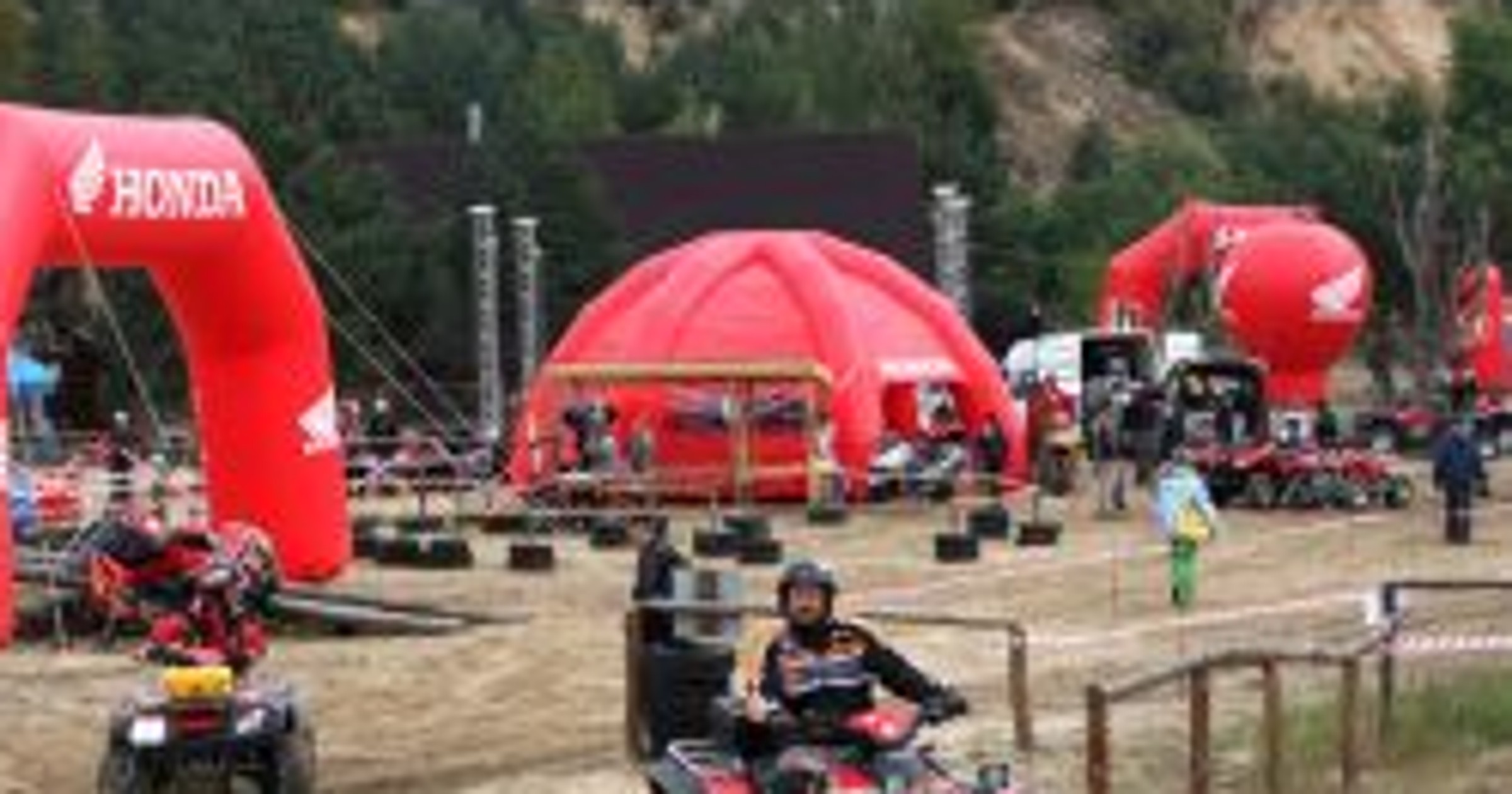 ATV Honda Camp w częstochowskim Parku Jurajskim