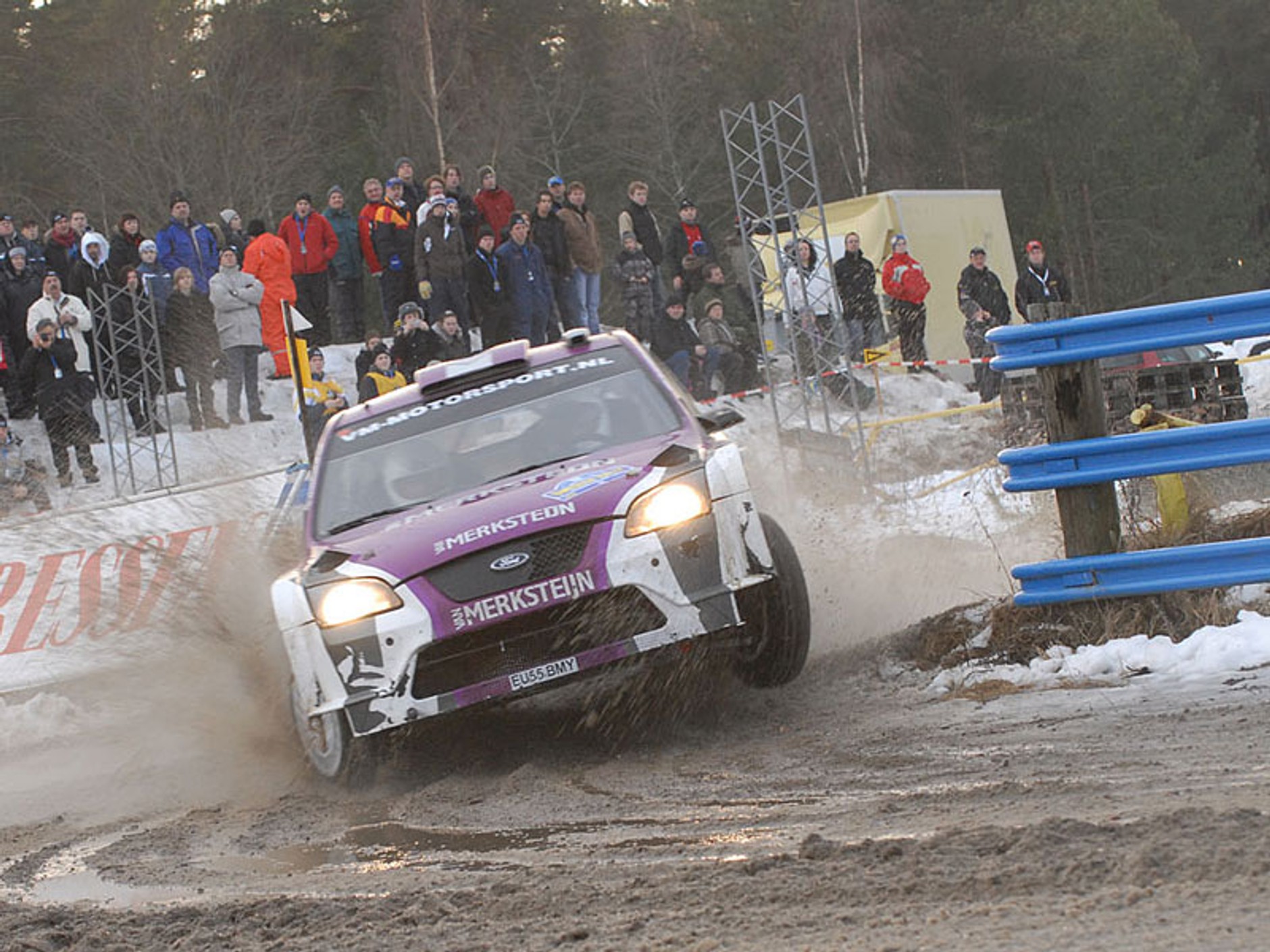 Rajd Szwecji 2008: fotogaleria Rallyworld©Willy Weyens