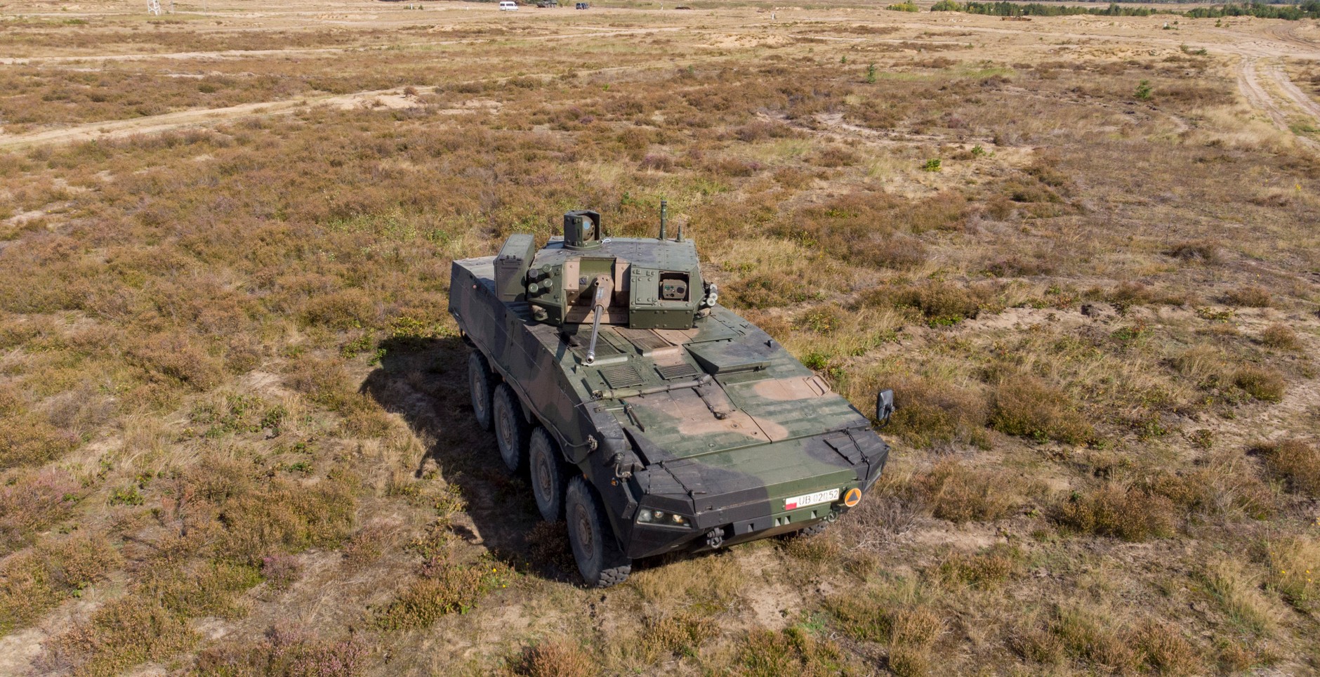 KTO Rosomak z nową bezzałogową wieżą ZSSW-30