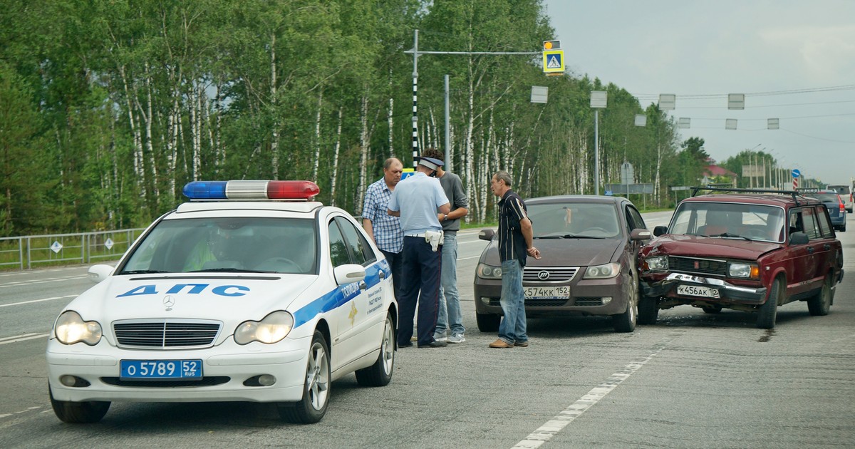wypadek rosja policja