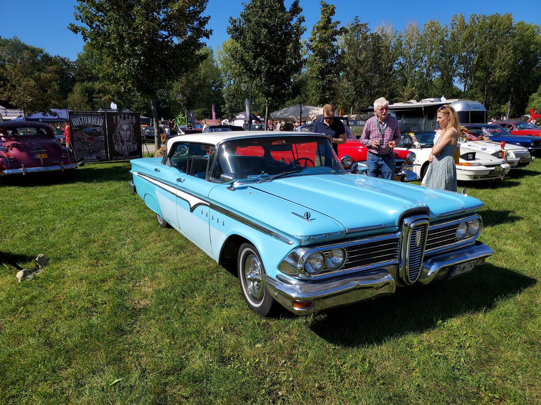 Klasyczne pojazdy na zamku Topacz 2024