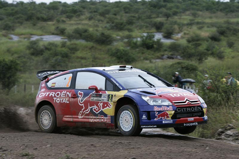 Rajd Argentyny 2008: Loeb zdecydowanym liderem (I. etap)