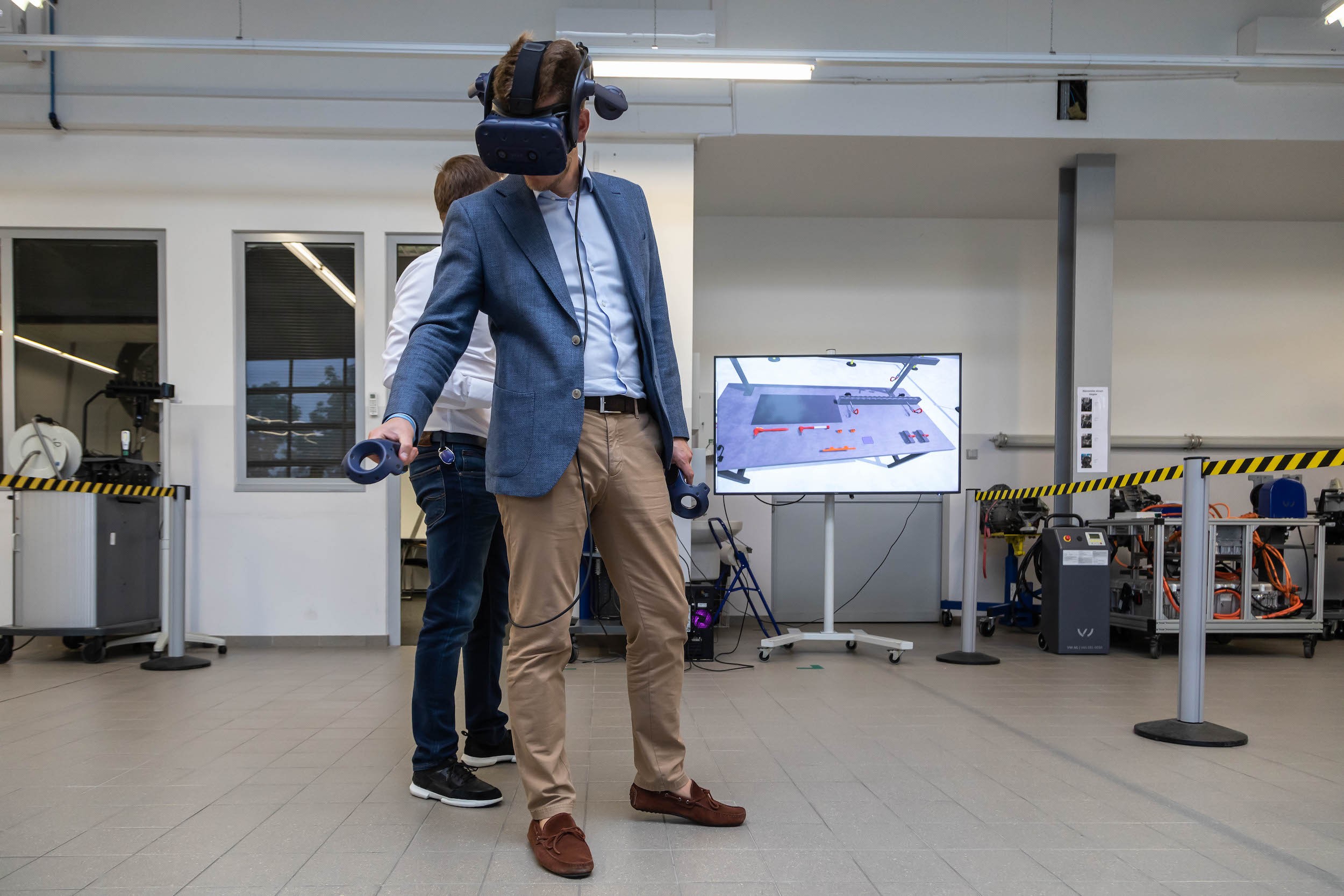 Instruktaż w wirtualnej rzeczywistości – Techniczne Centrum Szkoleniowo-Serwisowe VGP w Poznaniu
