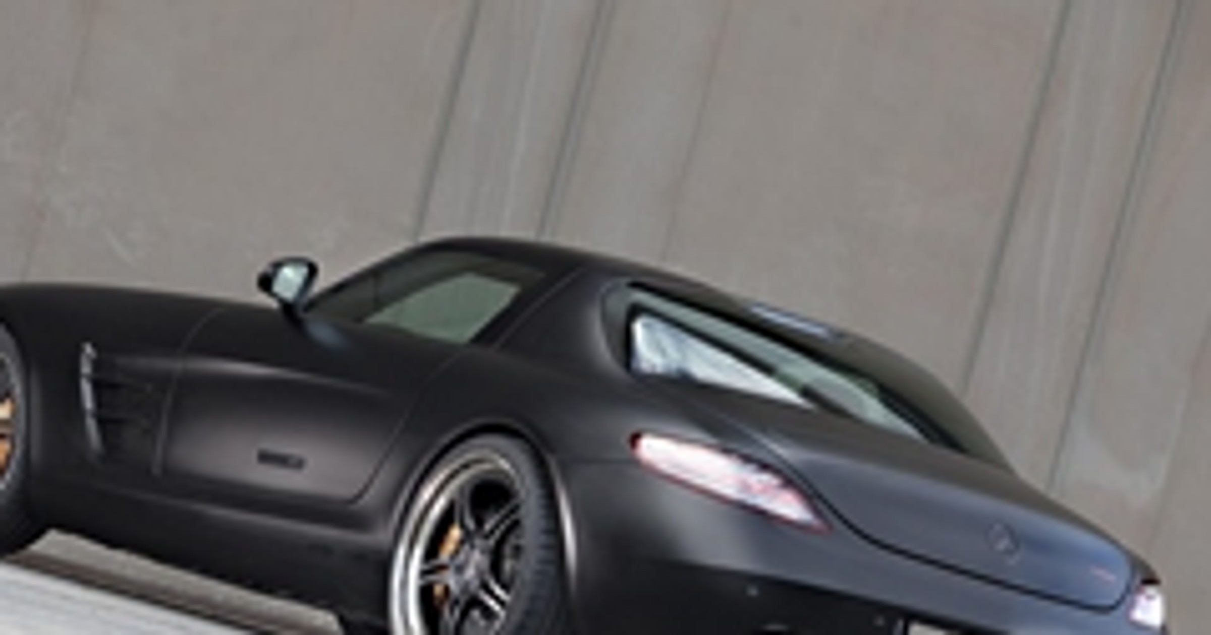 Mercedes SLS Kicherer – matowy i mocny