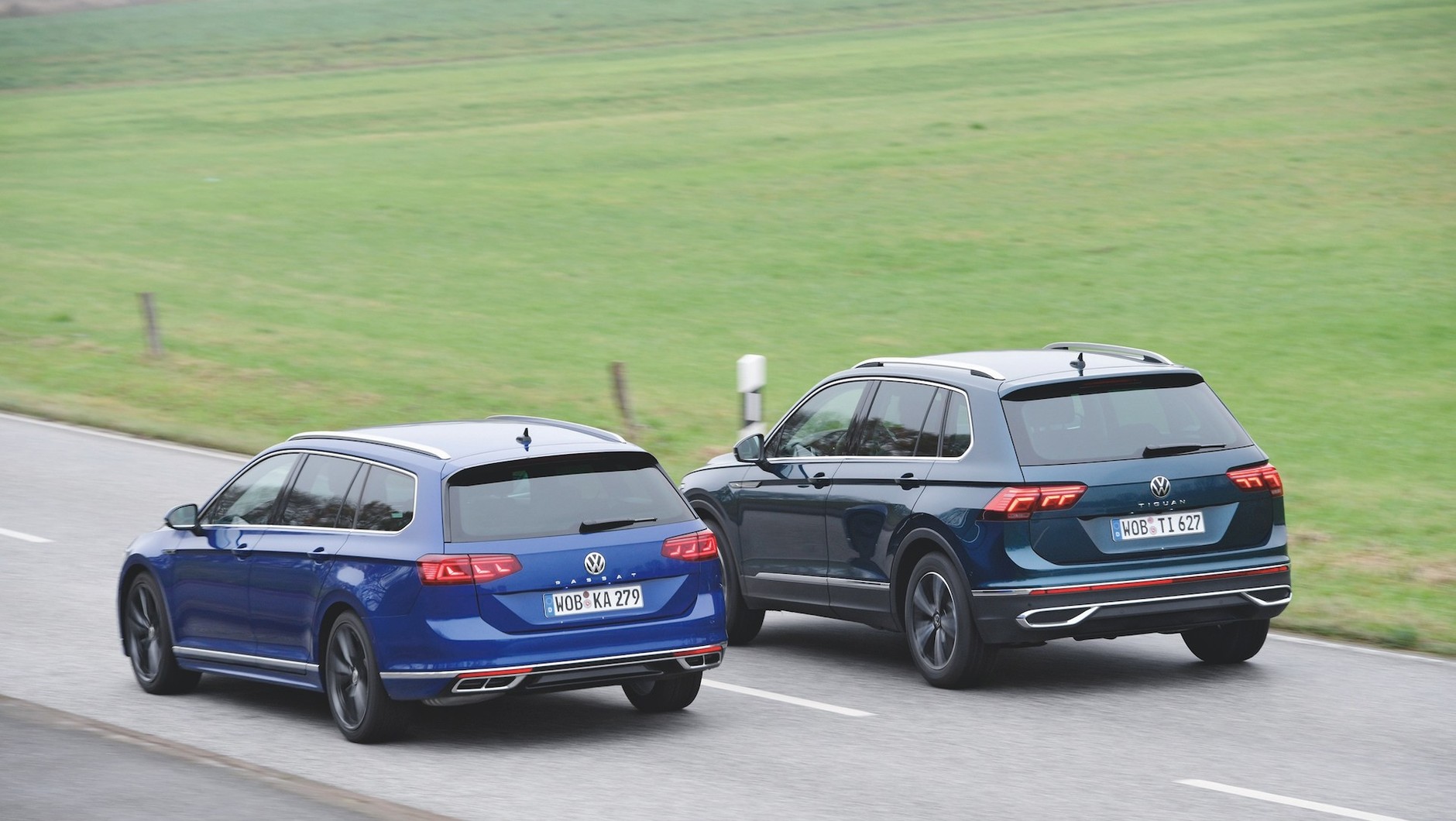 Volkswagen Passat Variant kontra Volkswagen Tiguan