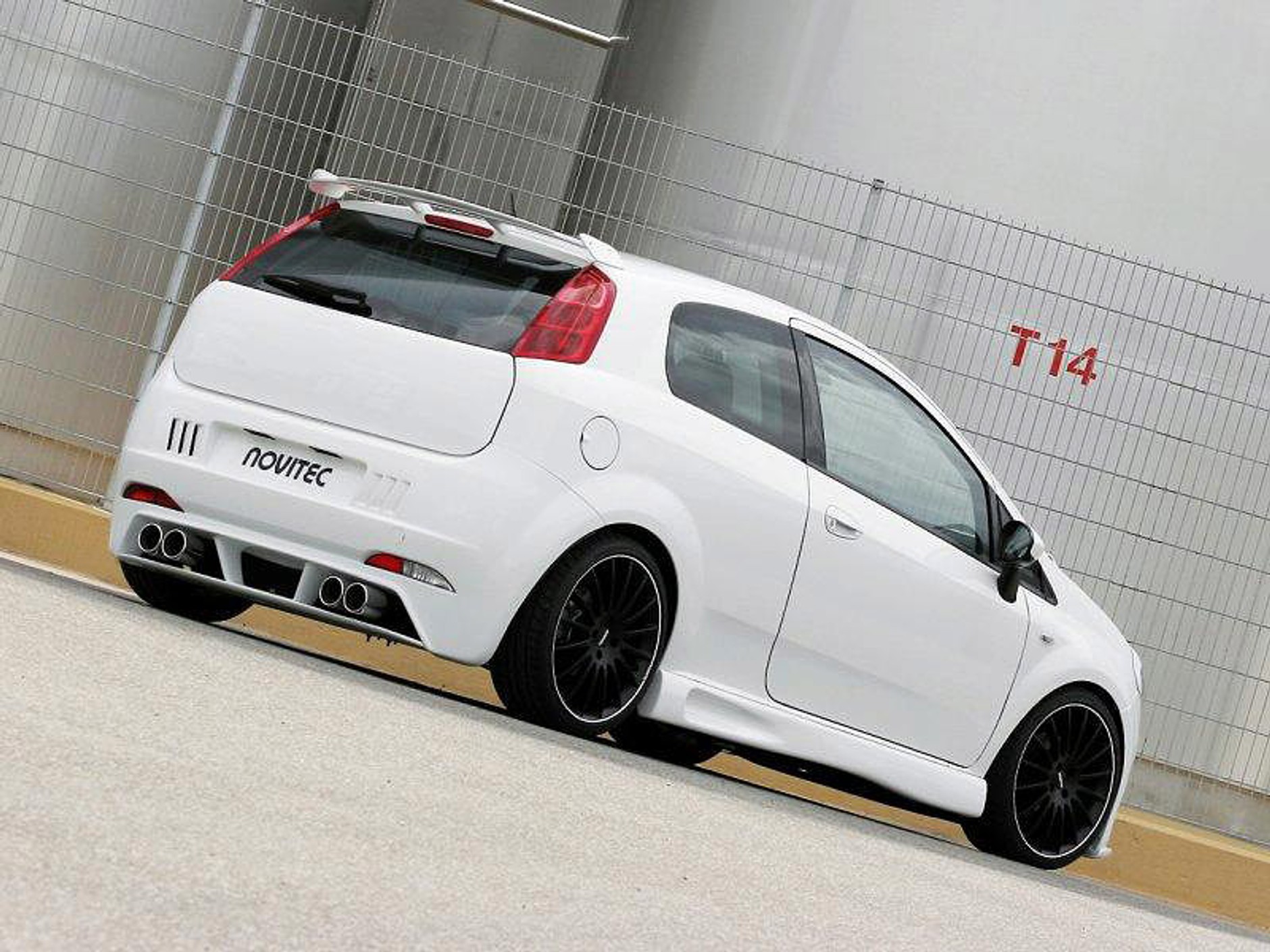 Novitec Fiat Grande Punto X-One – biała bestia