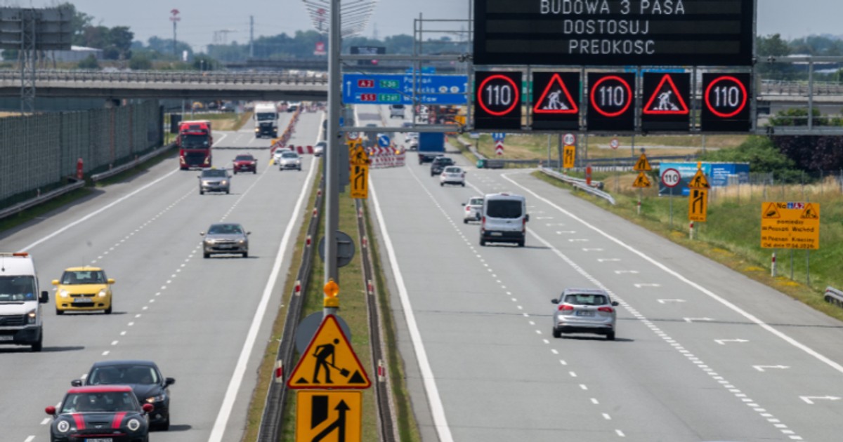  Przerwa w rozbudowie autostrady A2 o trzeci pas. Już 15 grudnia znikną wszystkie bariery 