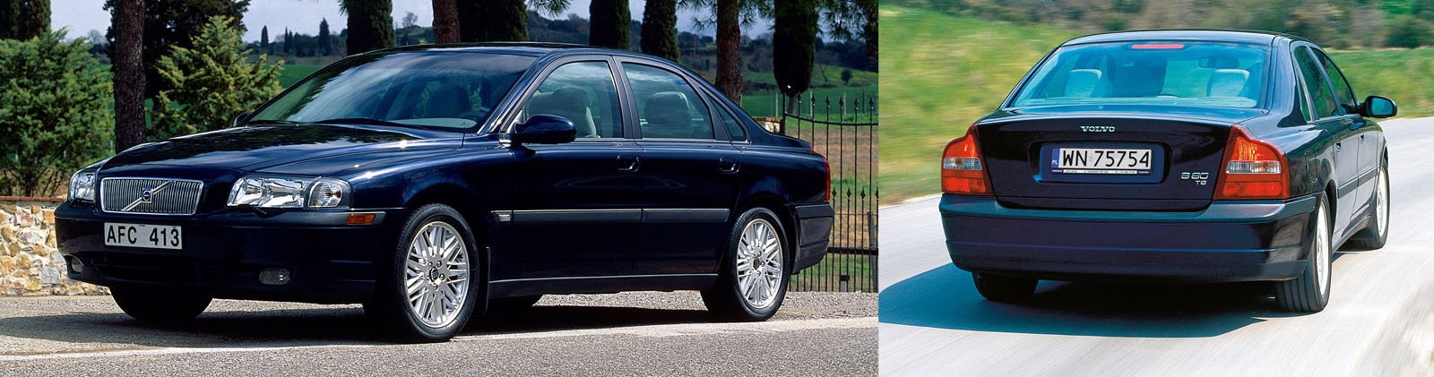 Sedan (długość: 4,8 m) to jedyna wersja nadwoziowa S80.